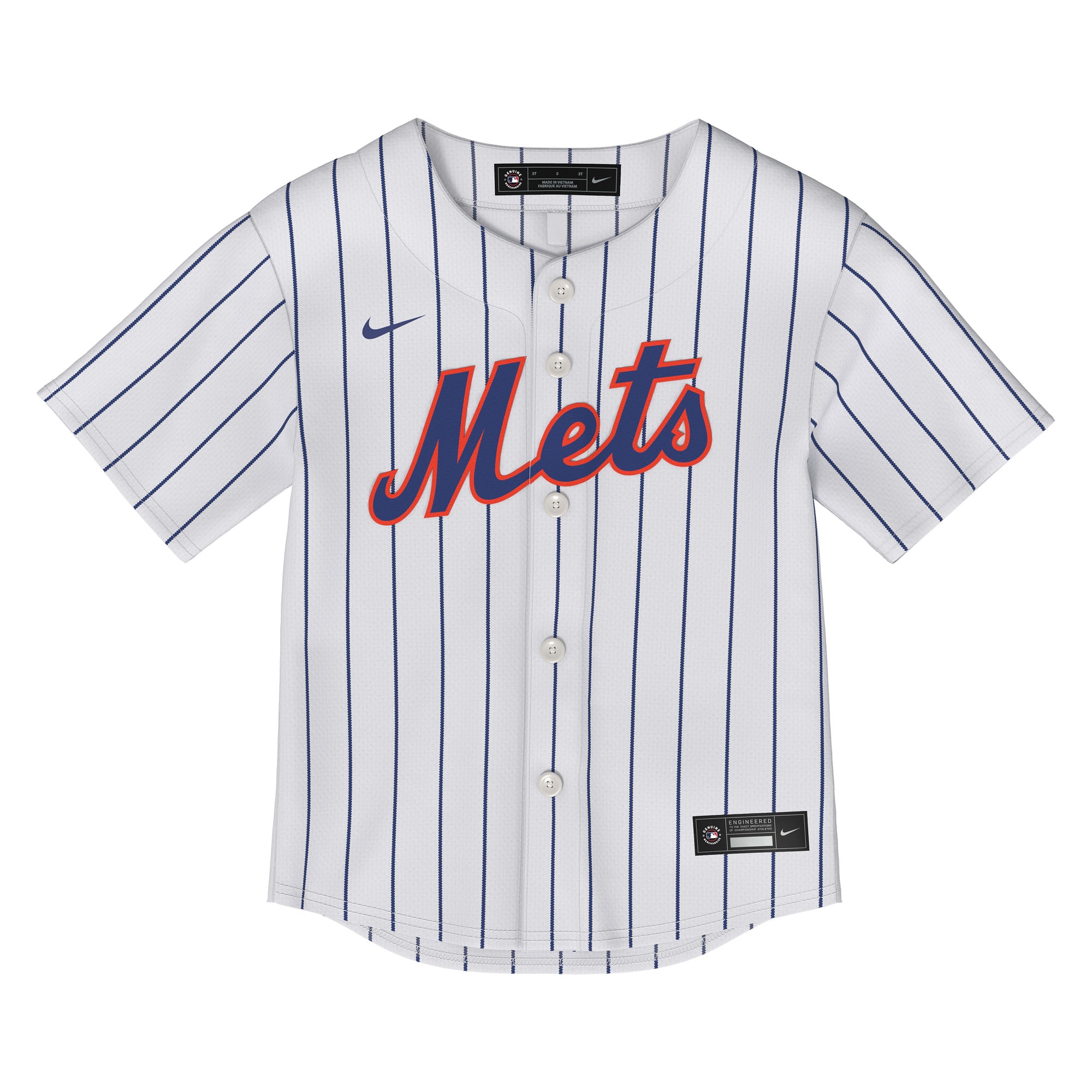 Francisco Lindor New York Mets Nike Infant Home Replica Jersey – White