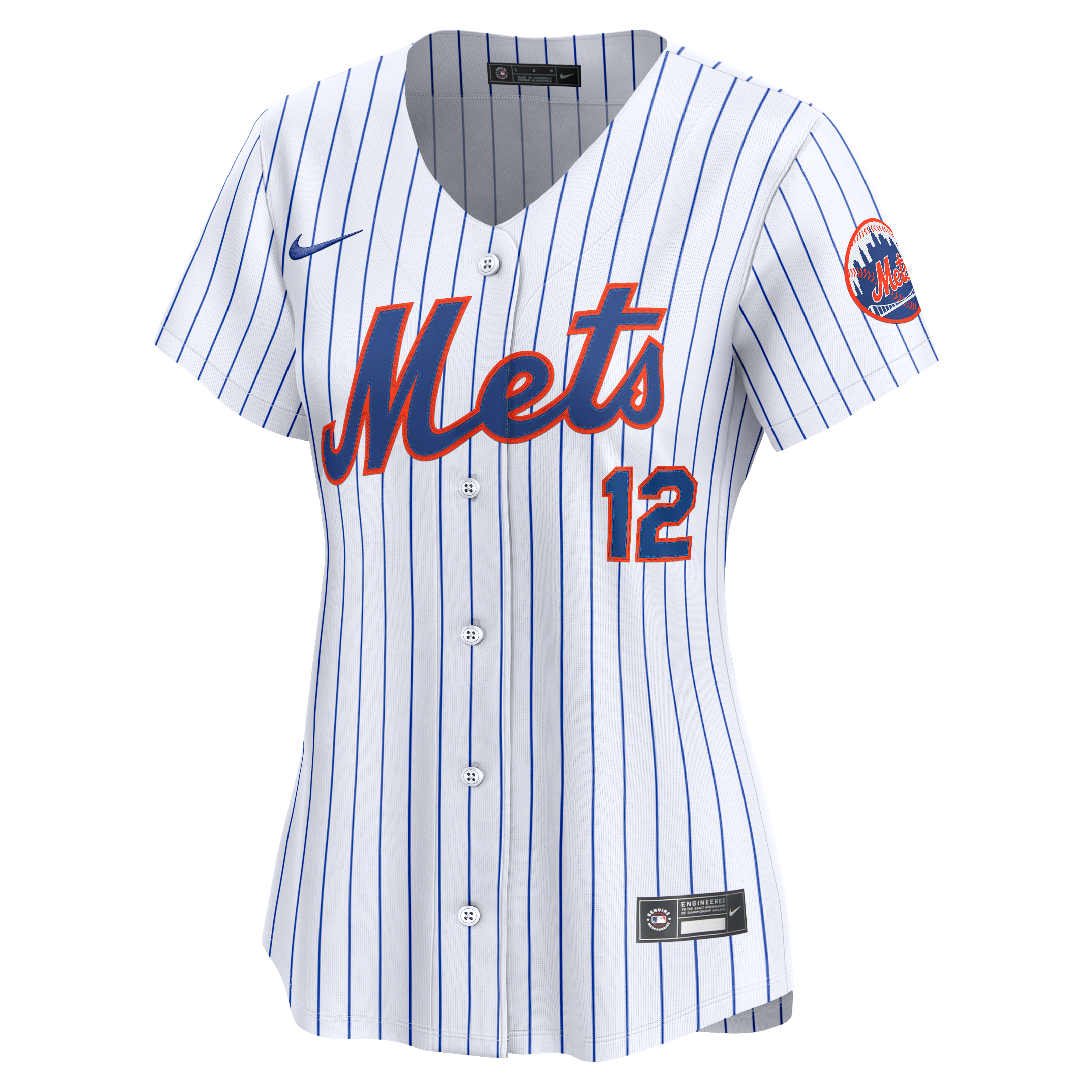 Francisco Lindor New York Mets Nike Women’s Home Limited Jersey – White