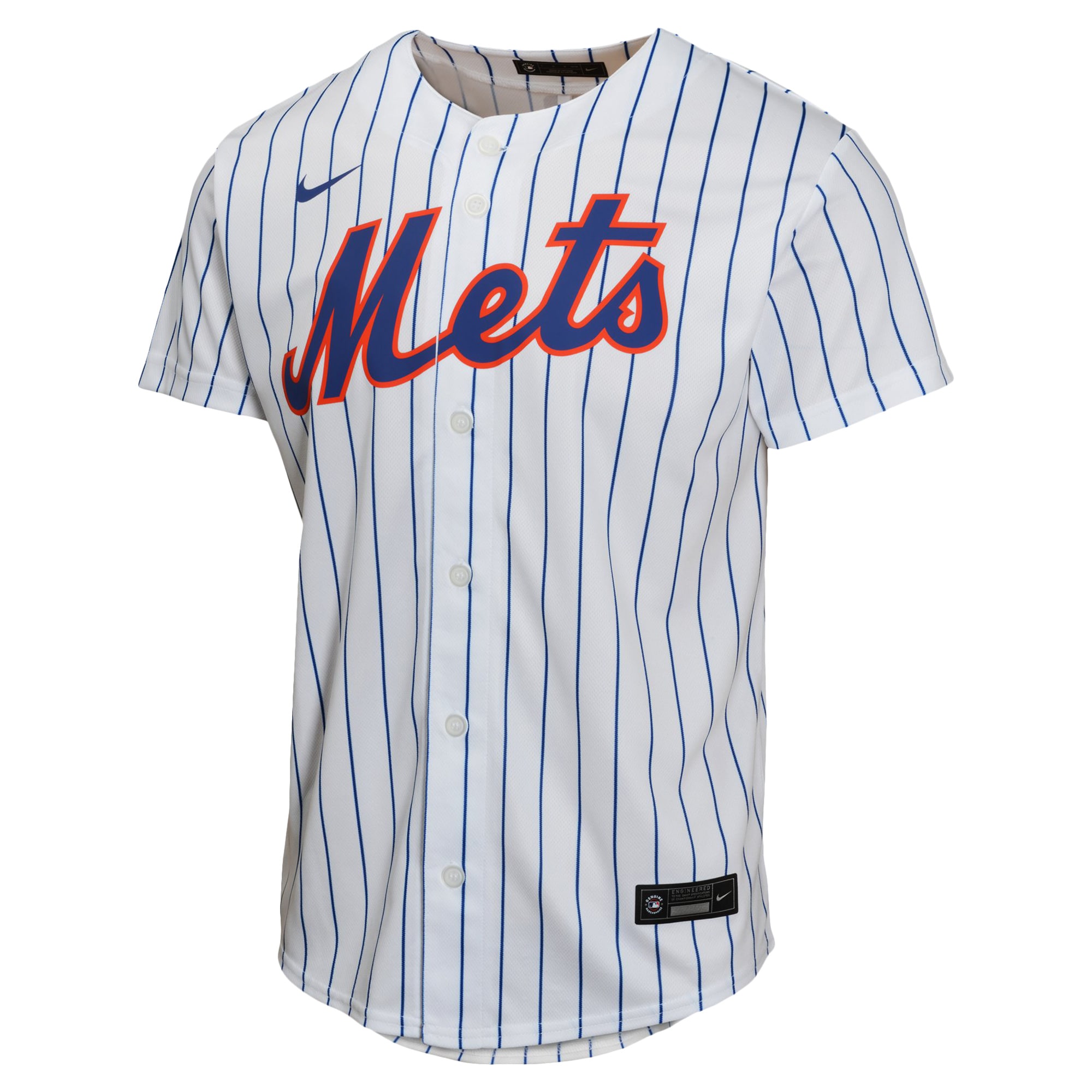 Francisco Lindor New York Mets Nike Youth Home Game Player Jersey – White