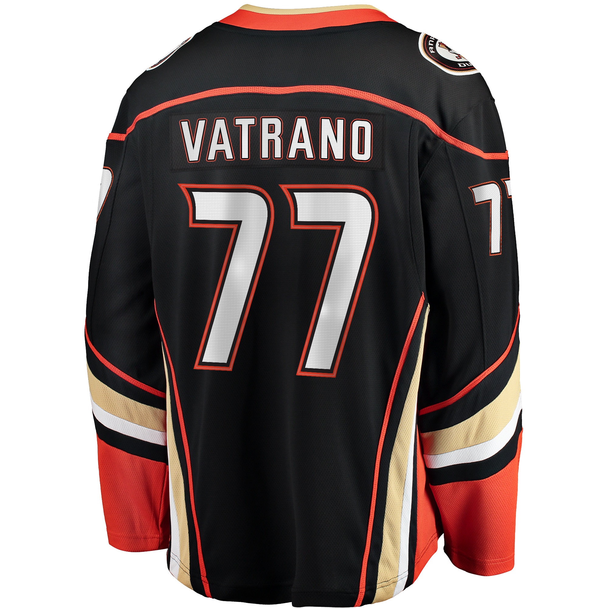 Frank Vatrano Anaheim Ducks Fanatics Home Breakaway Player Jersey – Black Clowdercats