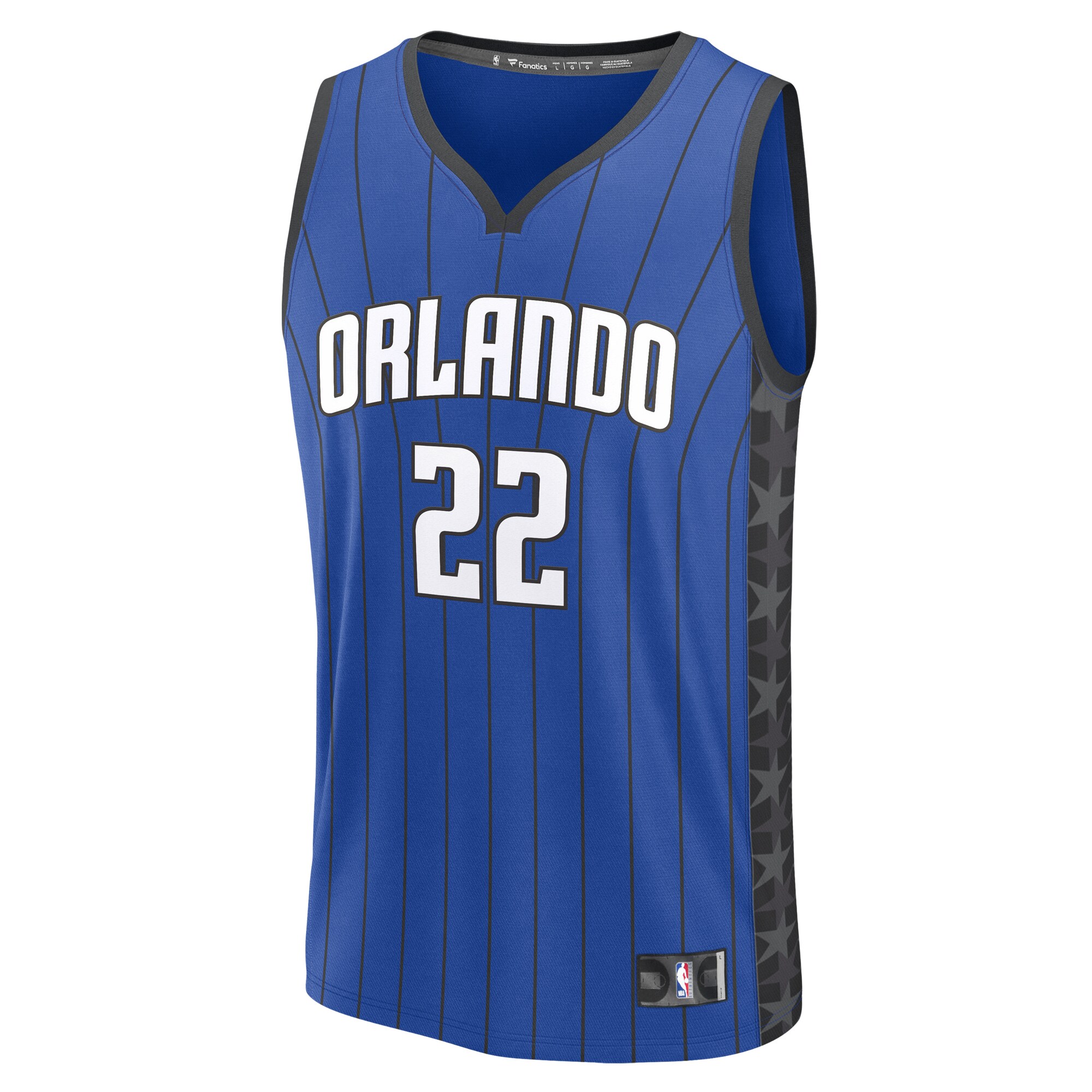 Franz Wagner Orlando Magic Fanatics Youth Fast Break Replica Player Jersey – Statement Edition – Blue Clowdercats