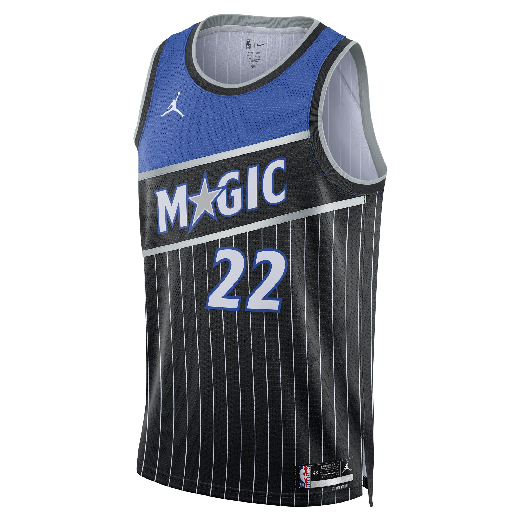Franz Wagner Orlando Magic Jordan Brand Unisex Swingman Jersey – Statement Edition – Black Clowdercats