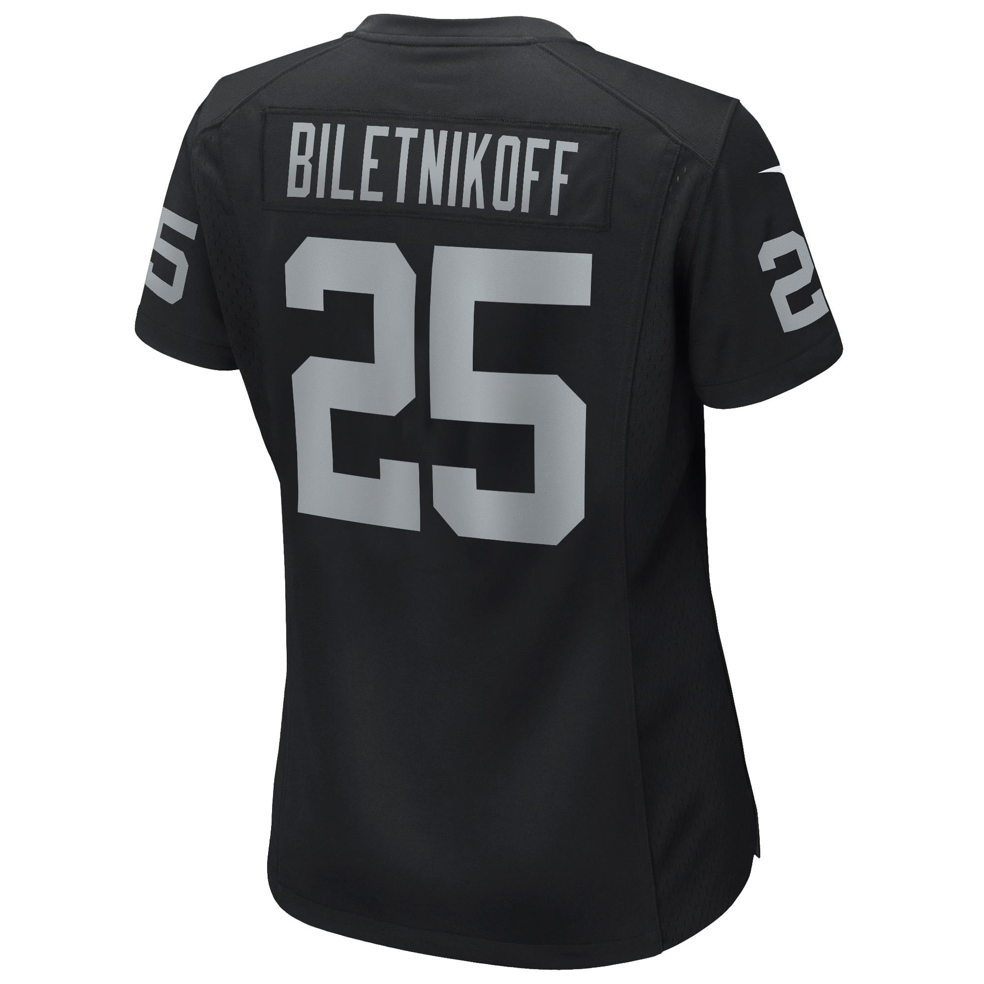 Fred Biletnikoff Las Vegas Raiders Nike Women’s Game Retired Player Jersey – Black Clowdercats