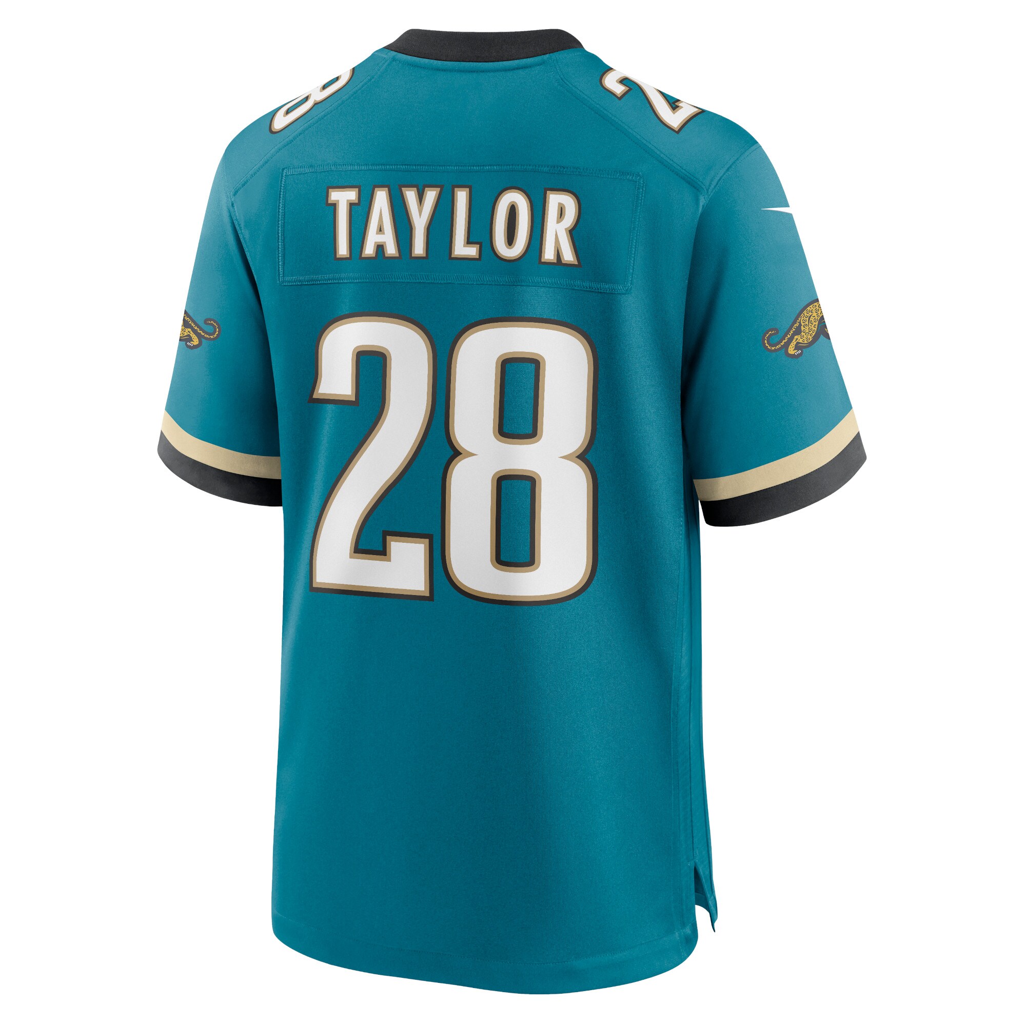 Fred Taylor Jacksonville Jaguars Nike Prowler Throwback Retired Player Game Jersey – Teal Clowdercats