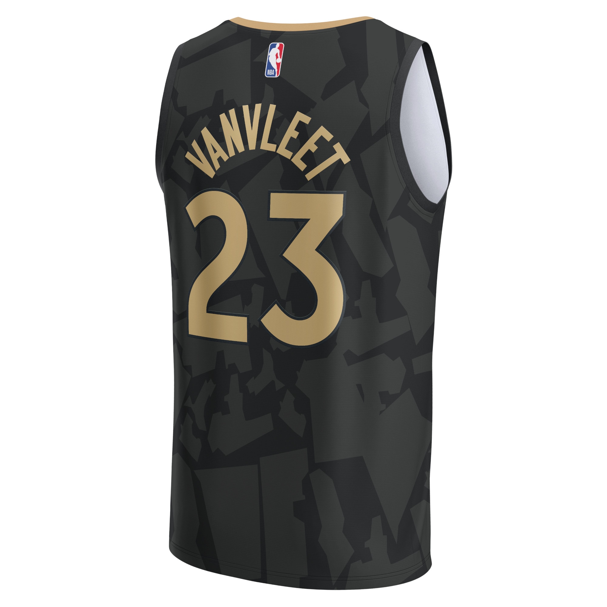 Fred VanVleet Toronto Raptors Fanatics Youth Fastbreak Jersey – City Edition – Black Clowdercats