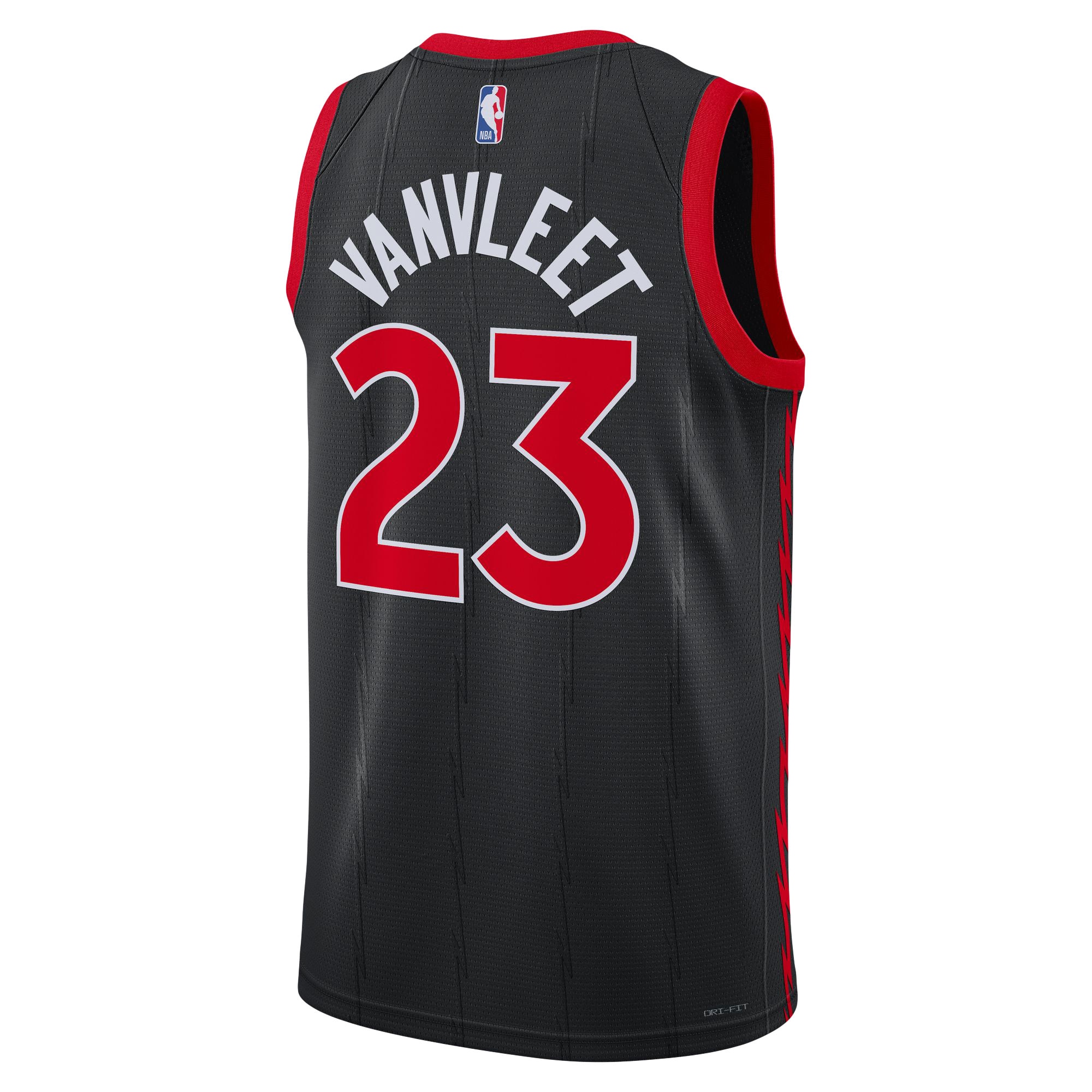 Fred VanVleet Toronto Raptors Jordan Brand Unisex Swingman Jersey – Statement Edition – Black Clowdercats