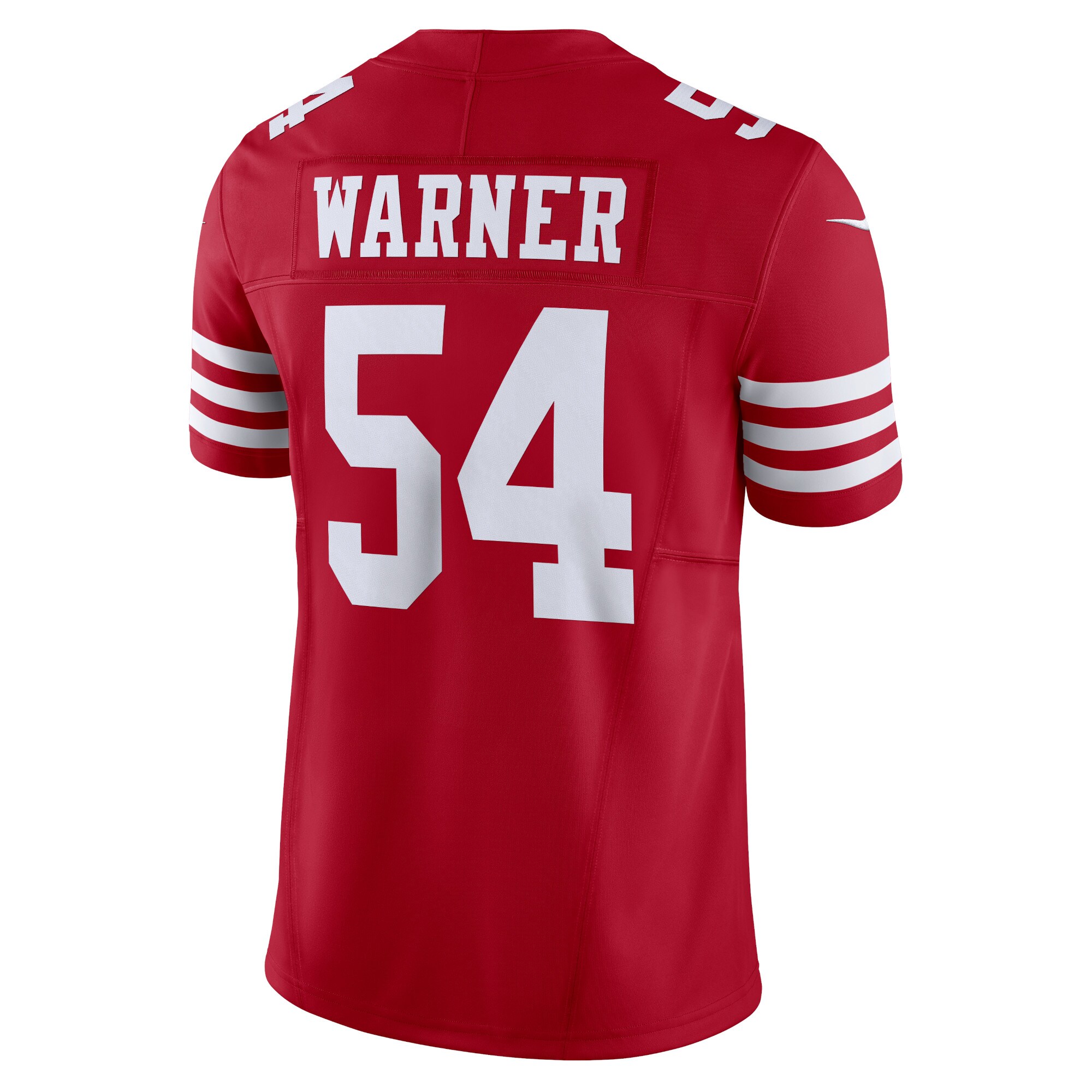 Fred Warner San Francisco 49ers Nike Vapor F.U.S.E. Limited Jersey – Scarlet Clowdercats
