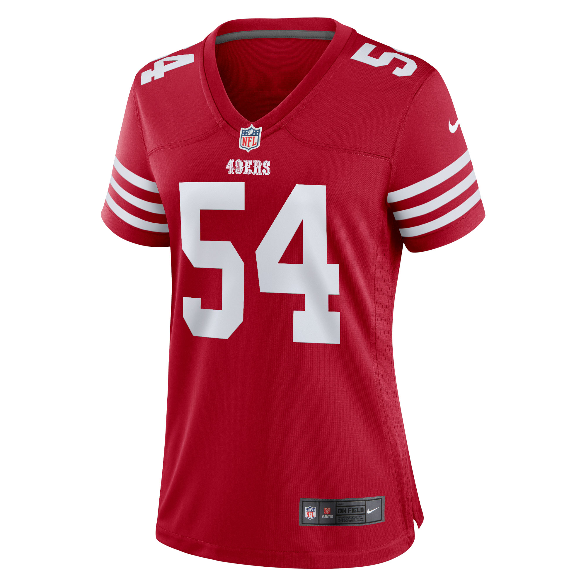 Fred Warner San Francisco 49ers Nike Women’s Game Player Jersey – Scarlet Clowdercats