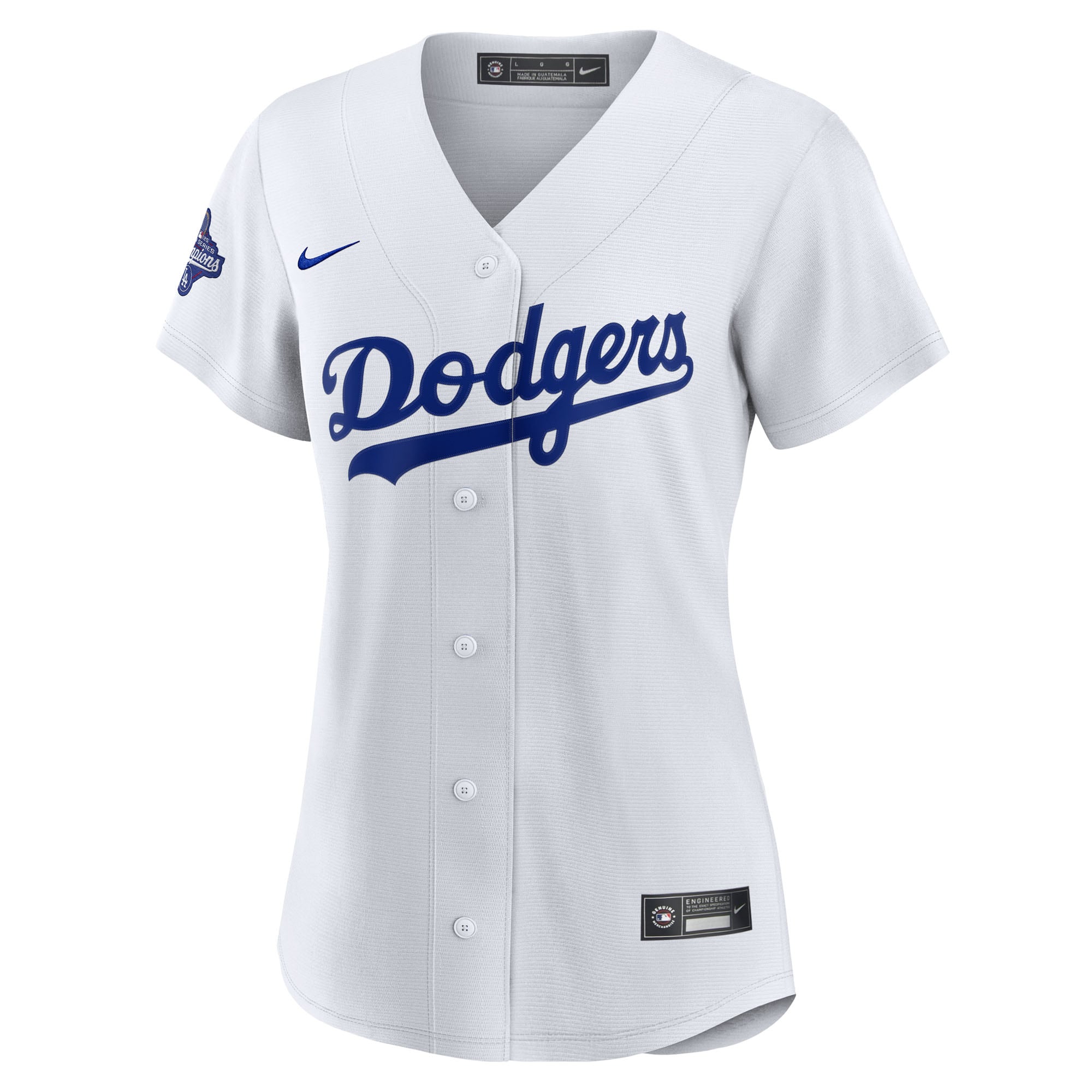 Freddie Freeman Los Angeles Dodgers Nike Women’s Home 2025 World Series Champions Replica Jersey – White