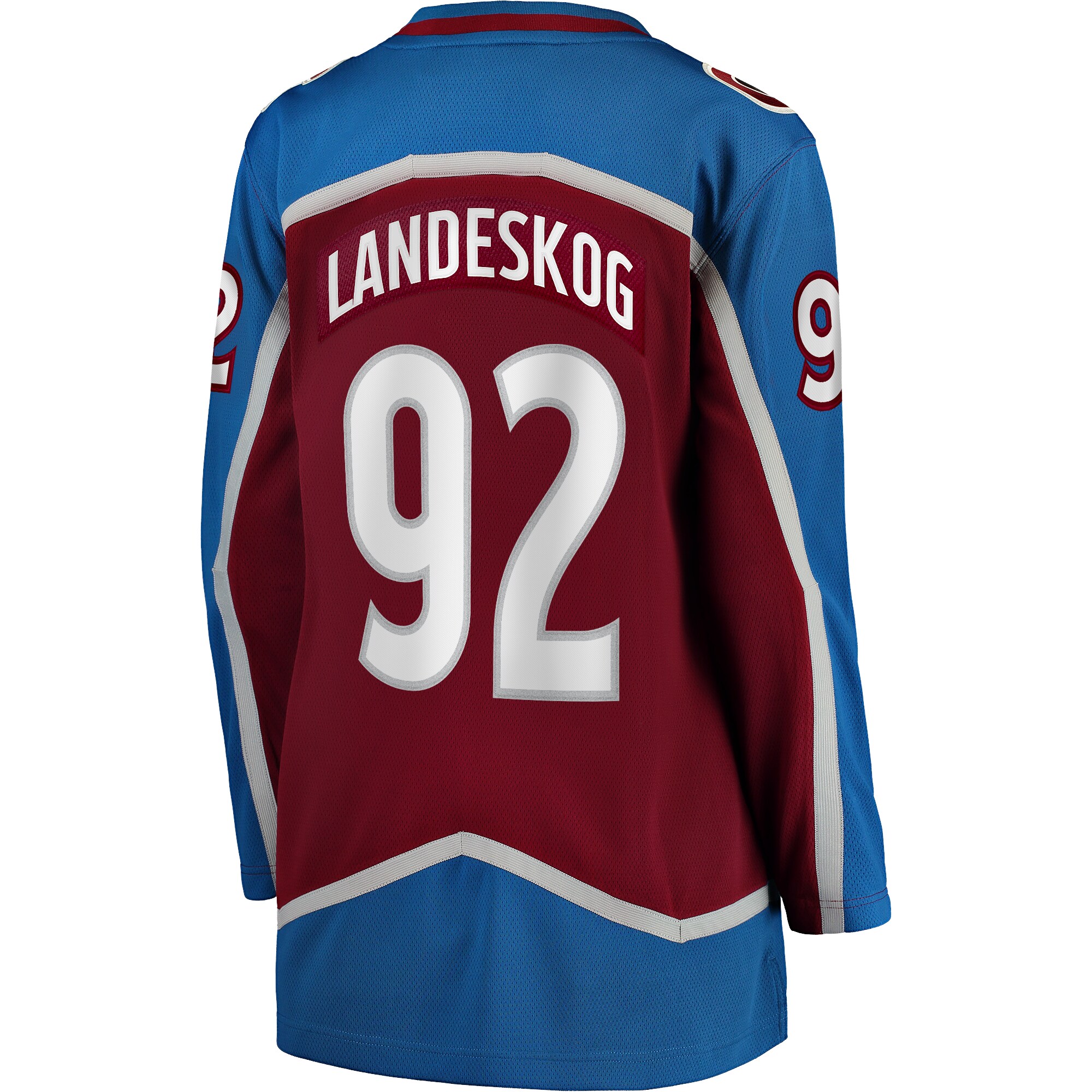 Gabriel Landeskog Colorado Avalanche Fanatics Women’s Captain Patch Home Breakaway Player Jersey – Burgundy Clowdercats