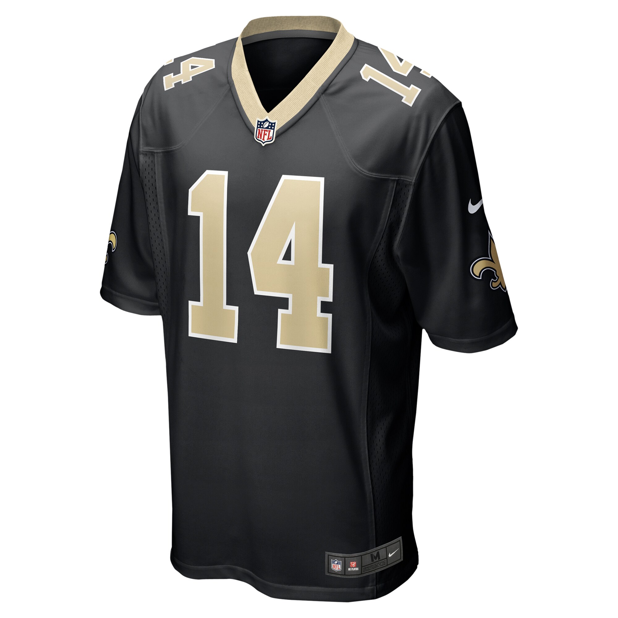 Ga’Quincy McKinstry New Orleans Saints Nike Player Game Jersey – Black Clowdercats
