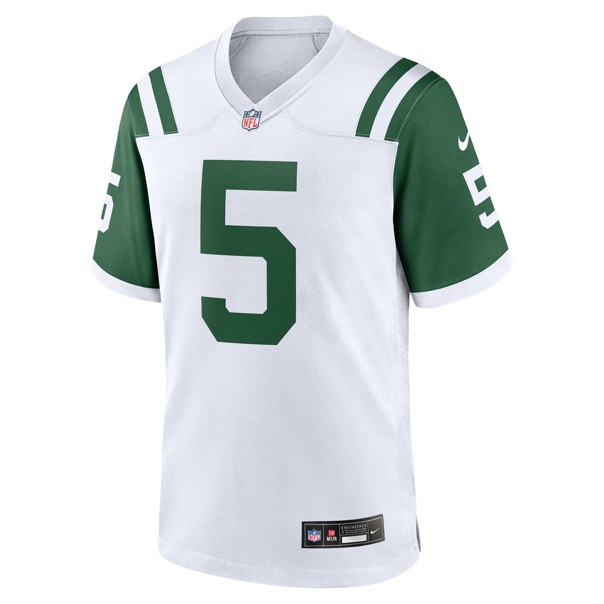 Garrett Wilson New York Jets Nike Classic Alternate Game Jersey – White Clowdercats