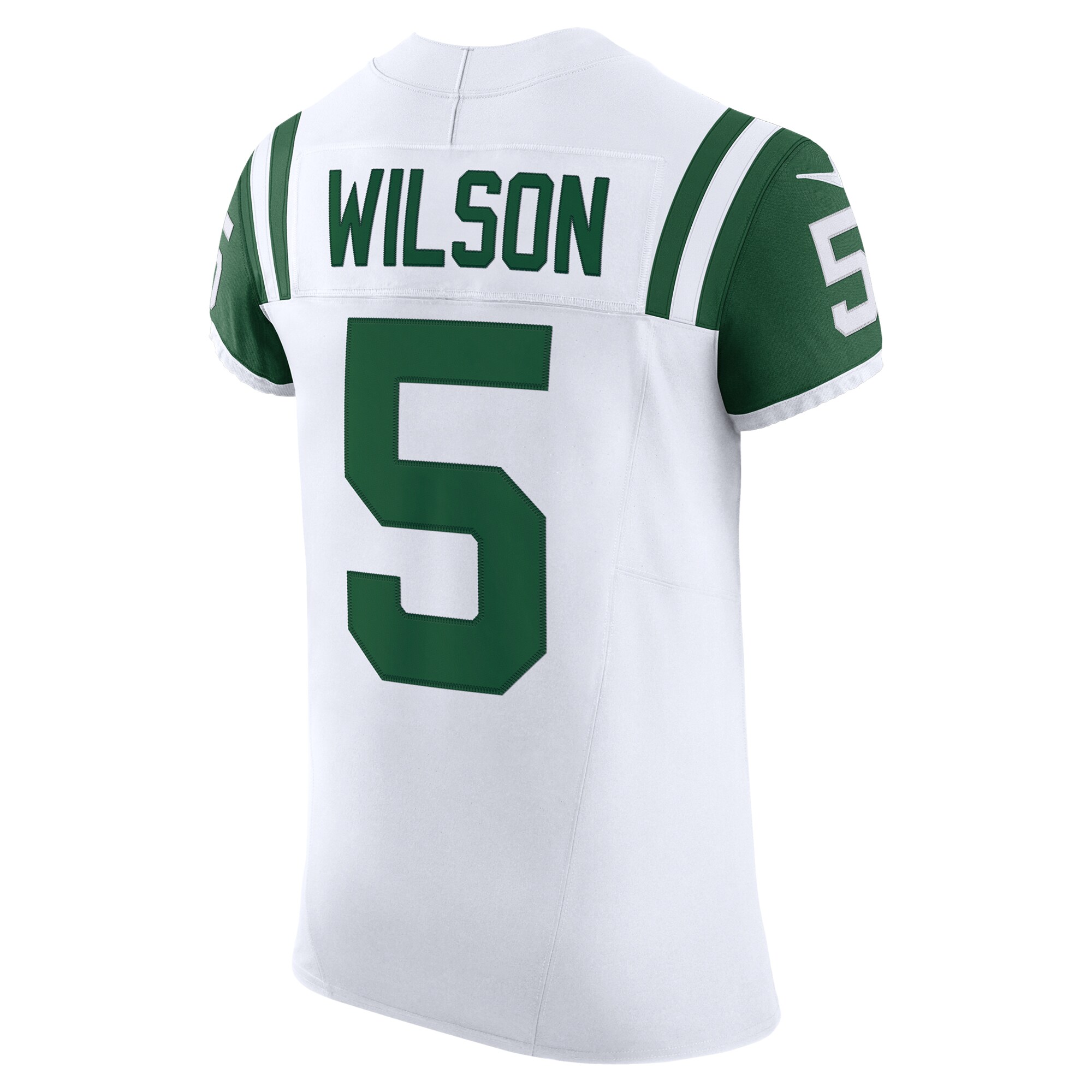 Garrett Wilson New York Jets Nike Classic Alternate Vapor F.U.S.E. Elite Jersey – White Clowdercats
