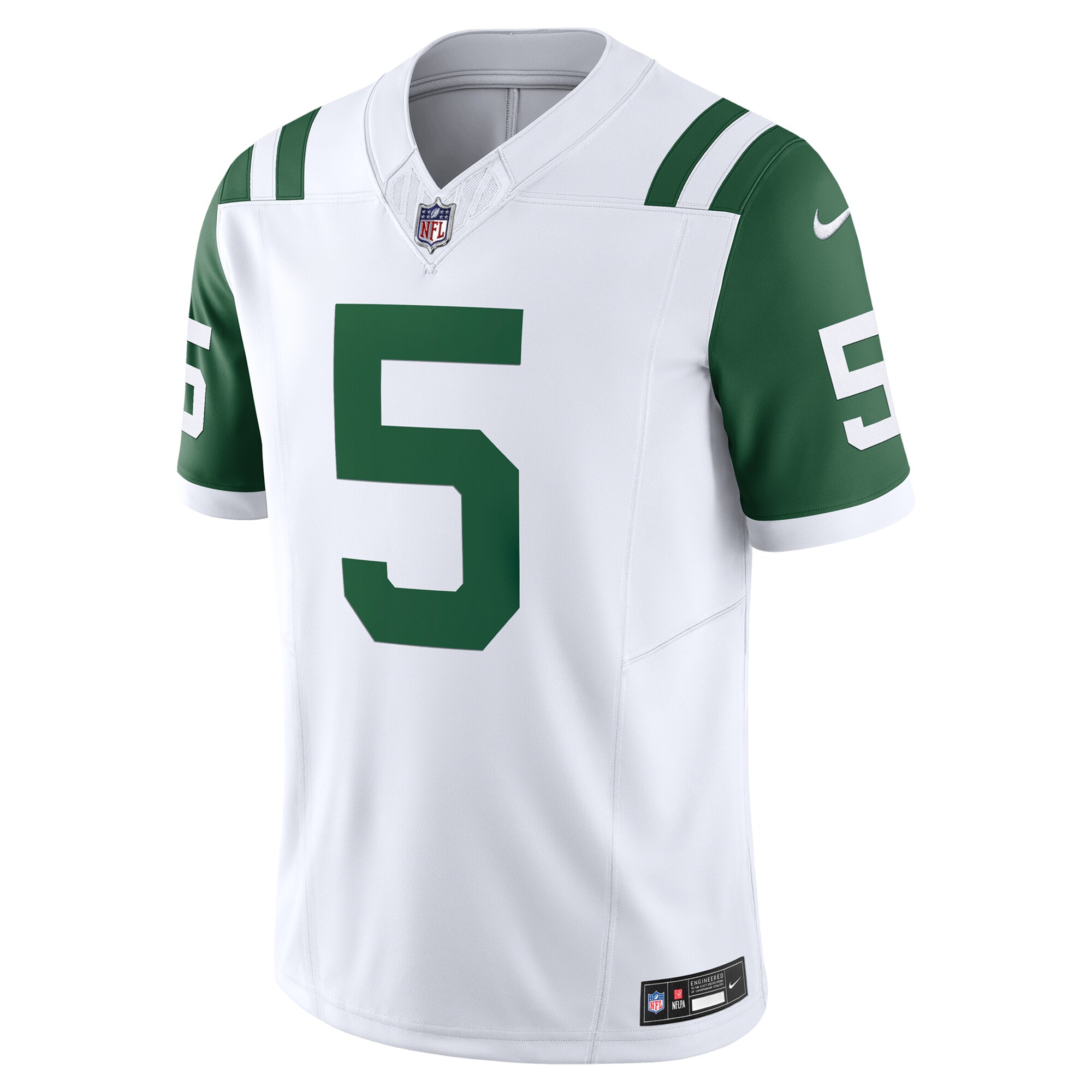 Garrett Wilson New York Jets Nike Classic Alternate Vapor F.U.S.E. Limited Jersey – White Clowdercats