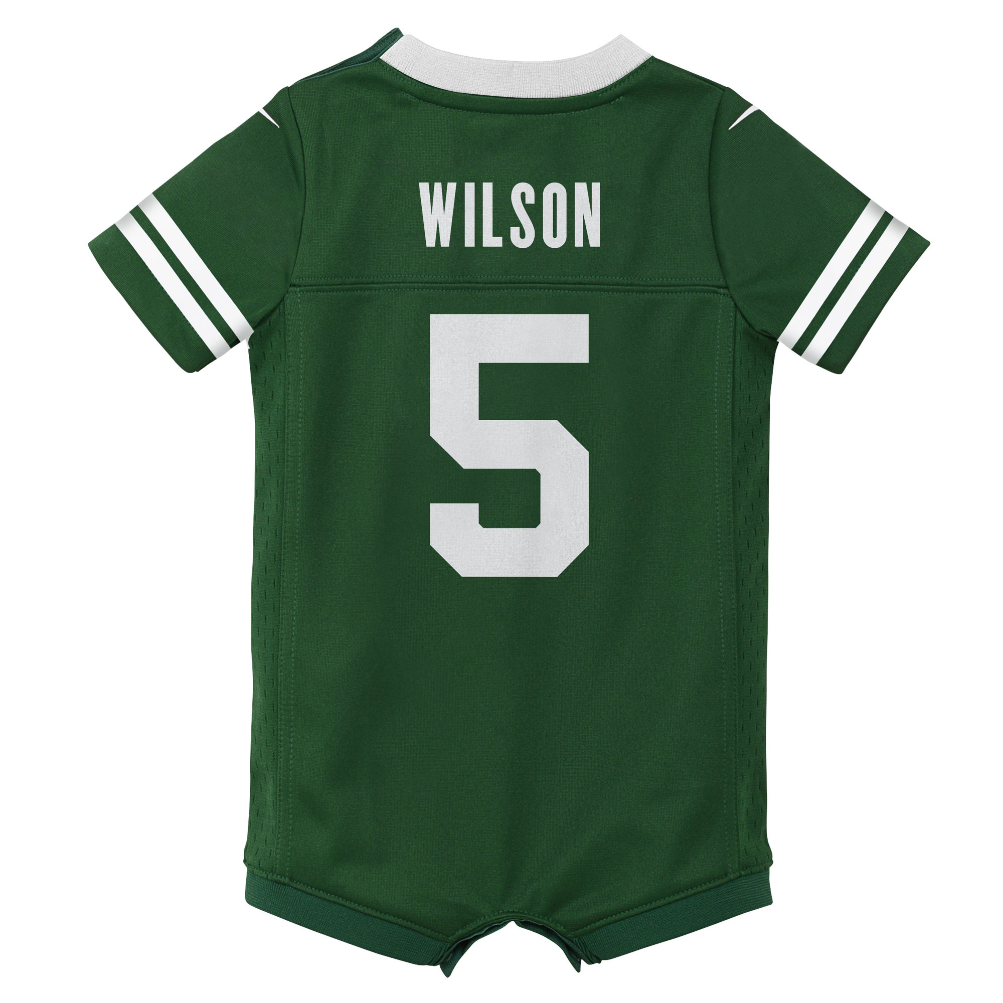 Garrett Wilson New York Jets Nike Newborn & Infant Game Romper Jersey – Legacy Green Clowdercats