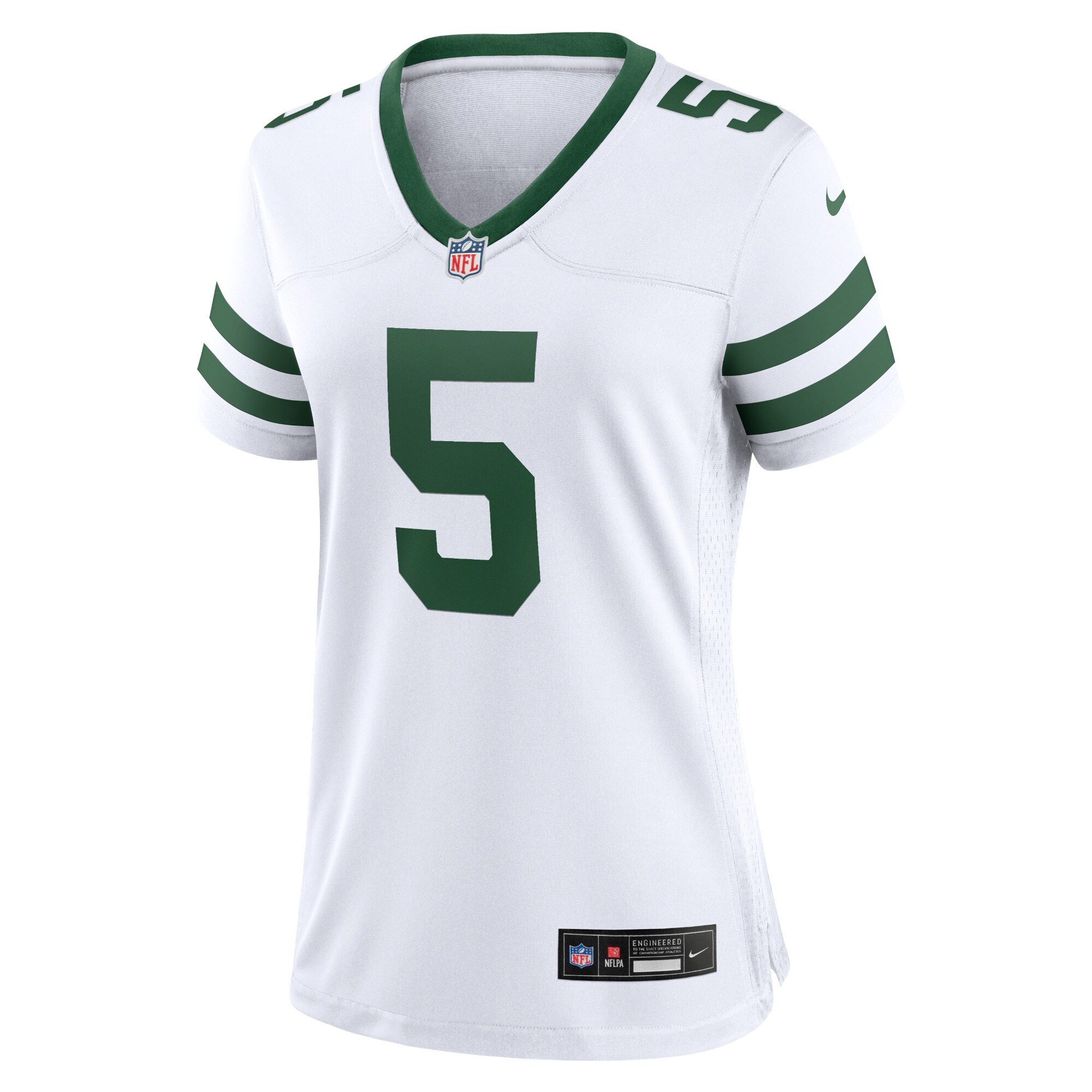Garrett Wilson New York Jets Nike Women’s Game Jersey – Legacy White Clowdercats