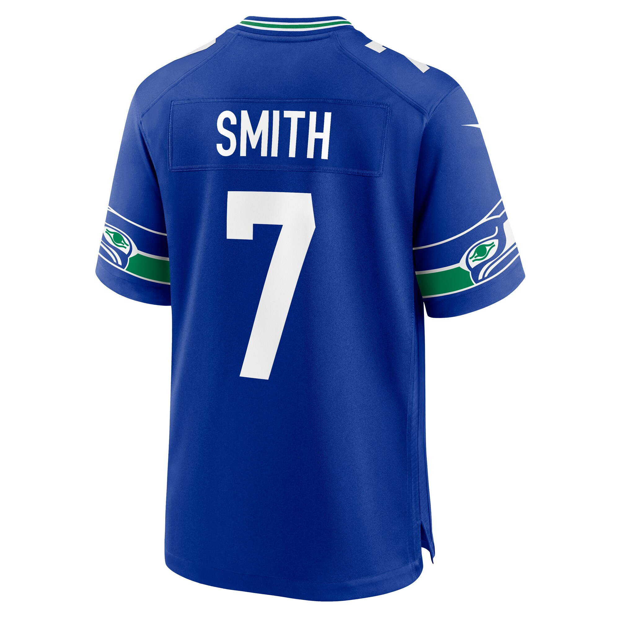 Geno Smith Seattle Seahawks Nike Throwback Player Game Jersey – Royal Clowdercats