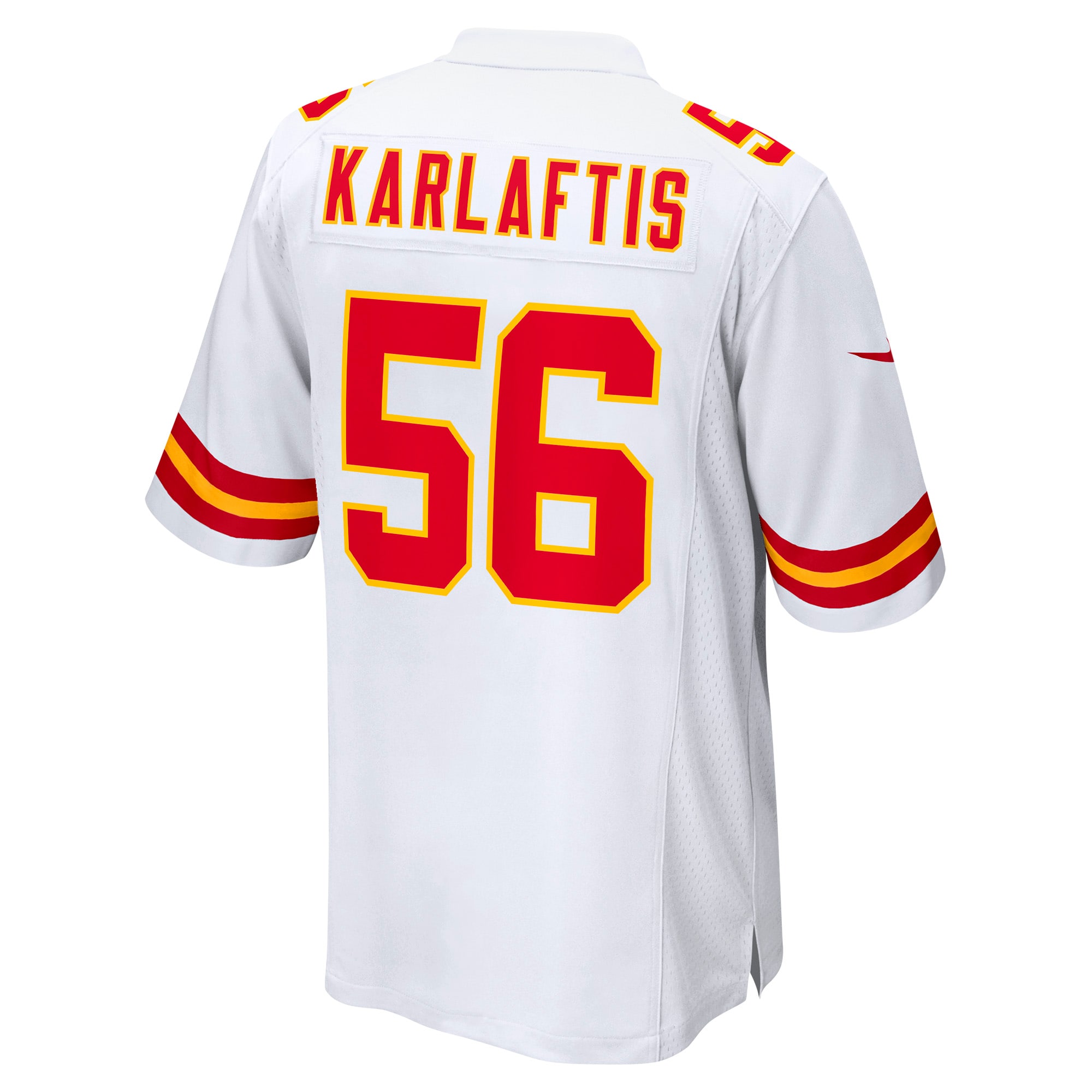 George Karlaftis Kansas City Chiefs Nike Away Game Player Jersey – White Clowdercats