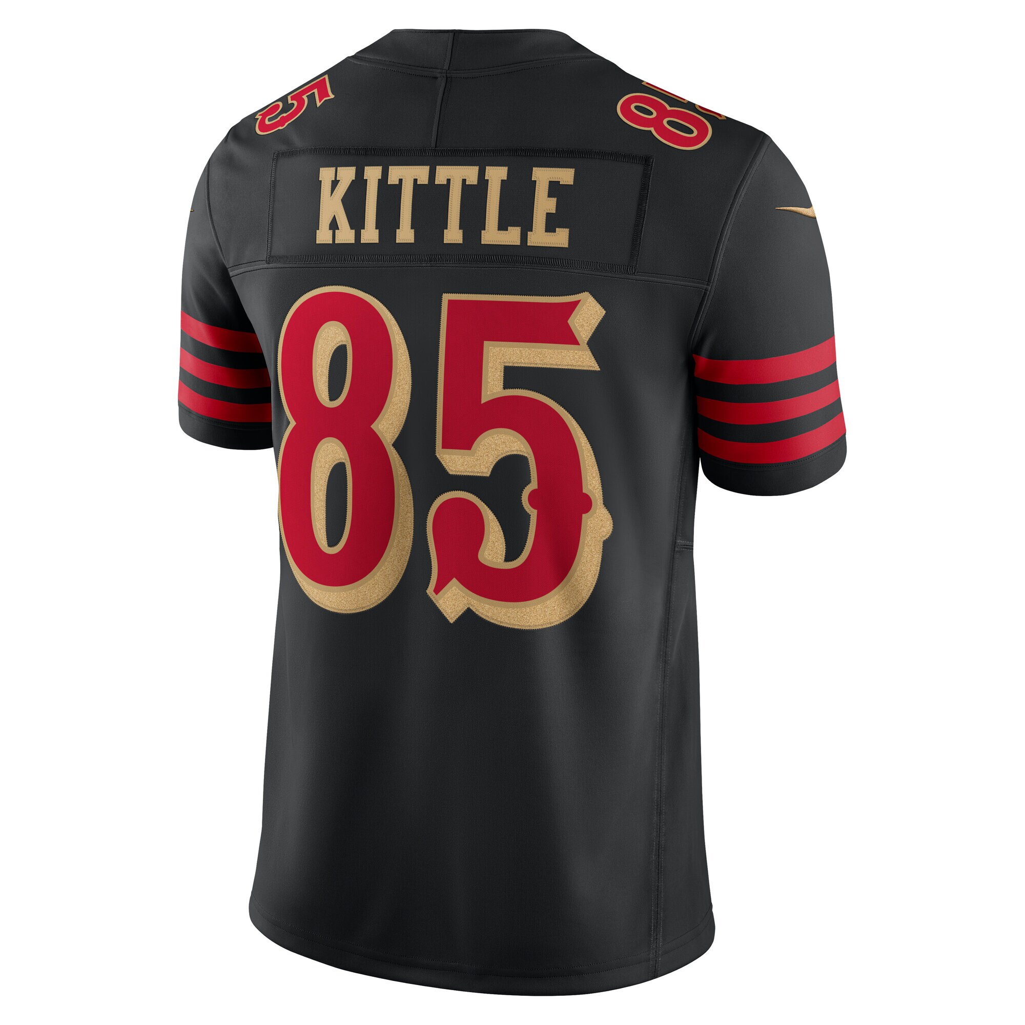 George Kittle San Francisco 49ers Nike 2025 Rivalries Collection Limited Jersey – Black Clowdercats
