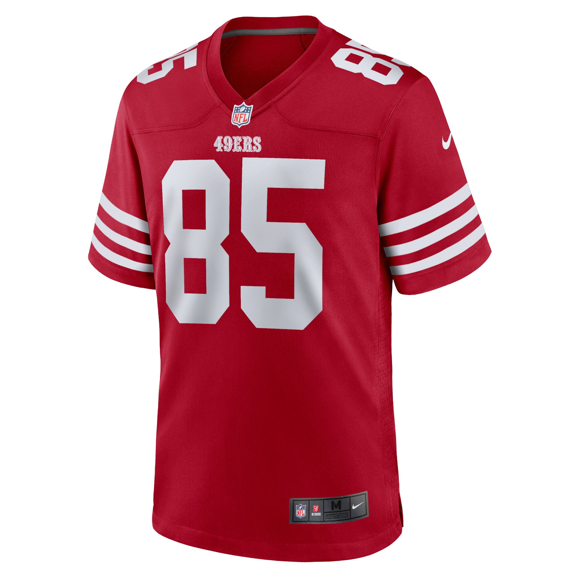 George Kittle San Francisco 49ers Nike Team Game Jersey – Scarlet Clowdercats