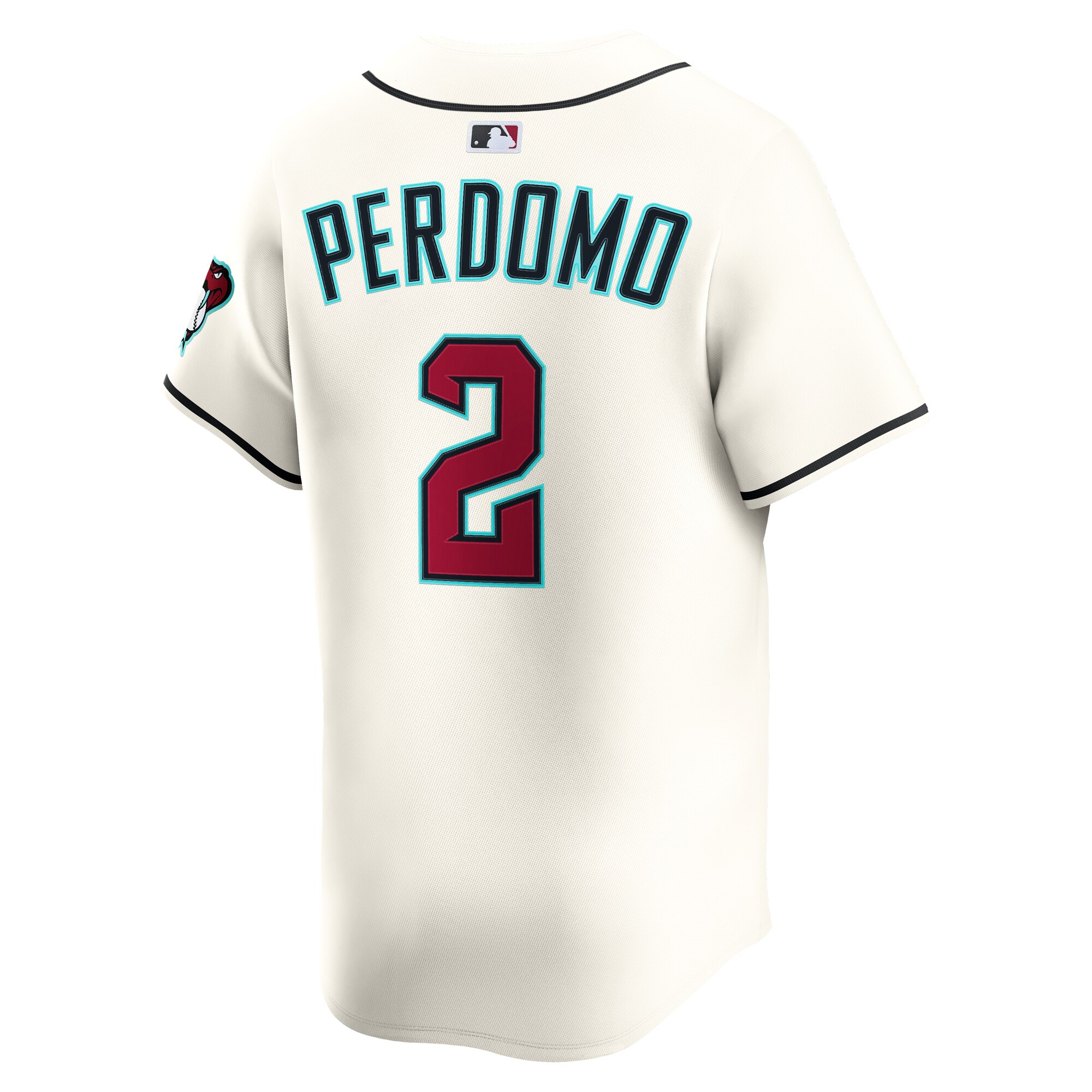 Geraldo Perdomo Arizona Diamondbacks Nike Home Limited Player Jersey – Cream