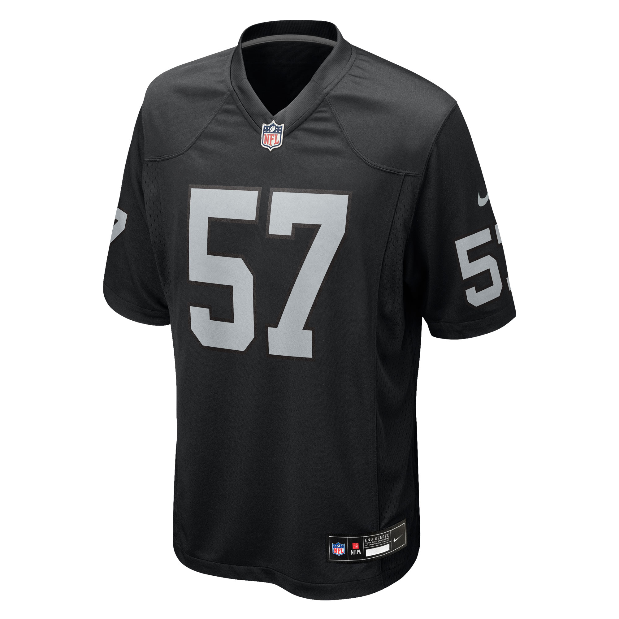 Germaine Pratt Las Vegas Raiders Nike Team Game Jersey – Black Clowdercats