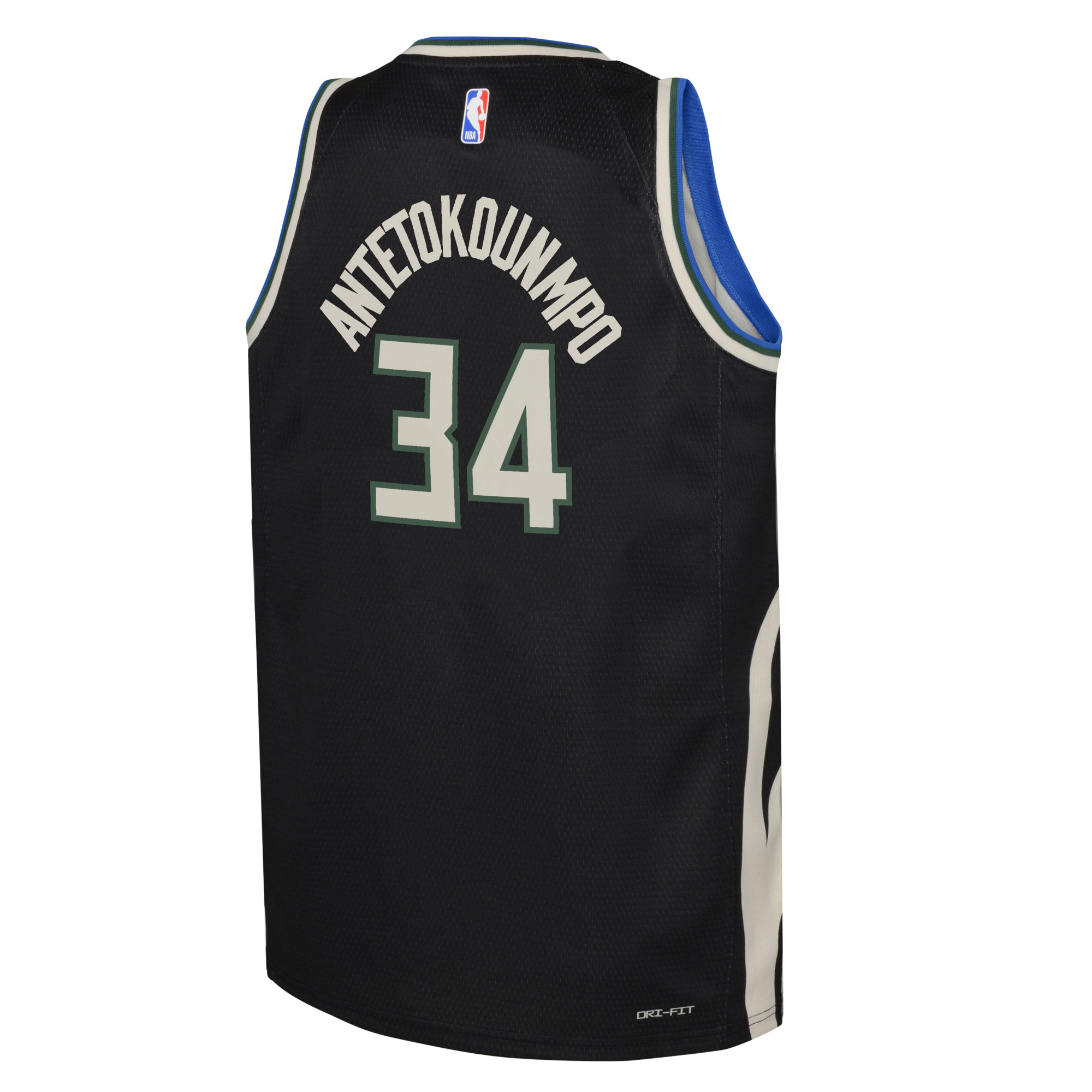 Giannis Antetokounmpo Milwaukee Bucks Jordan Brand Youth Swingman Jersey – Statement Edition – Black Clowdercats