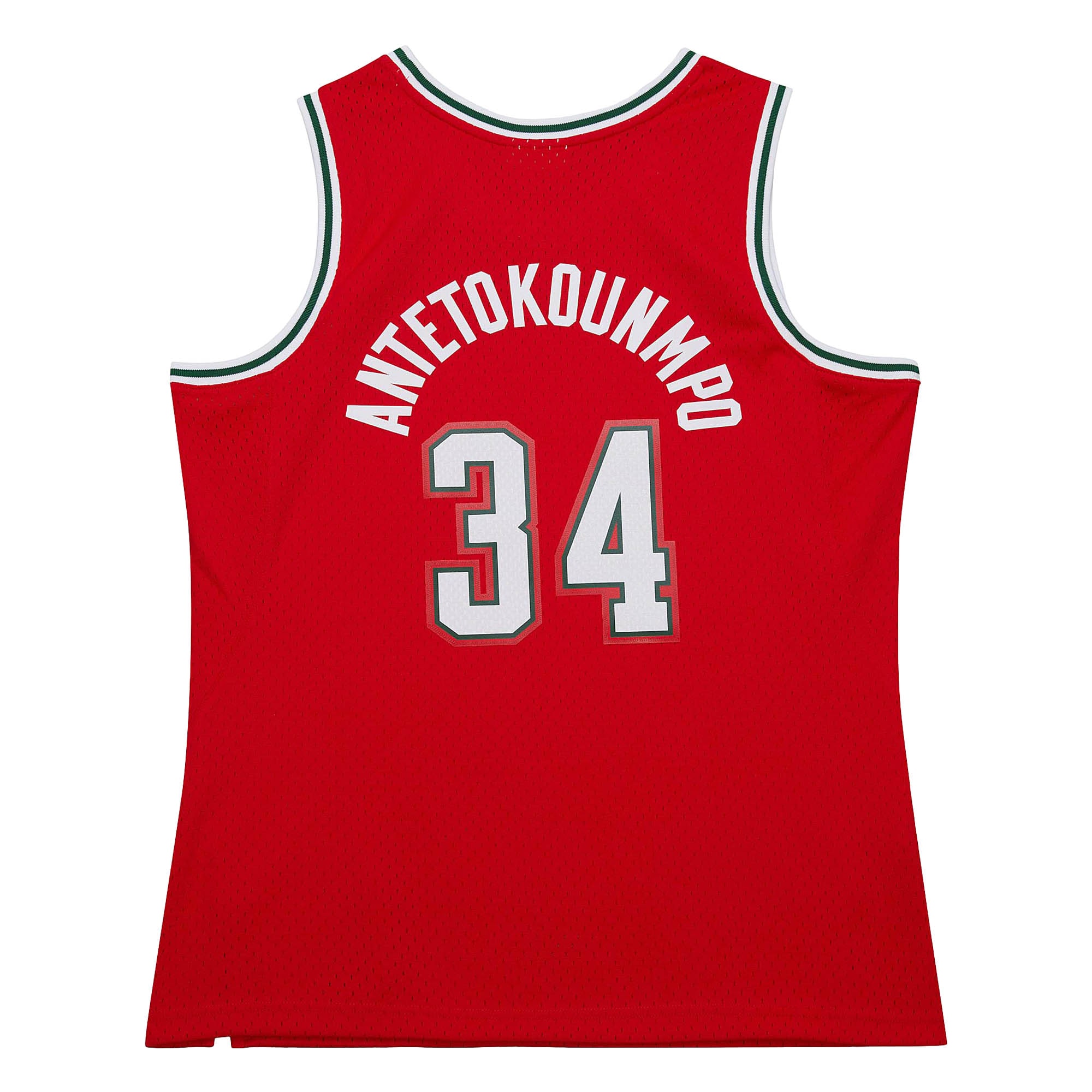 Giannis Antetokounmpo Milwaukee Bucks Mitchell & Ness 2014/15 Hardwood Classics Swingman Jersey – Red Clowdercats