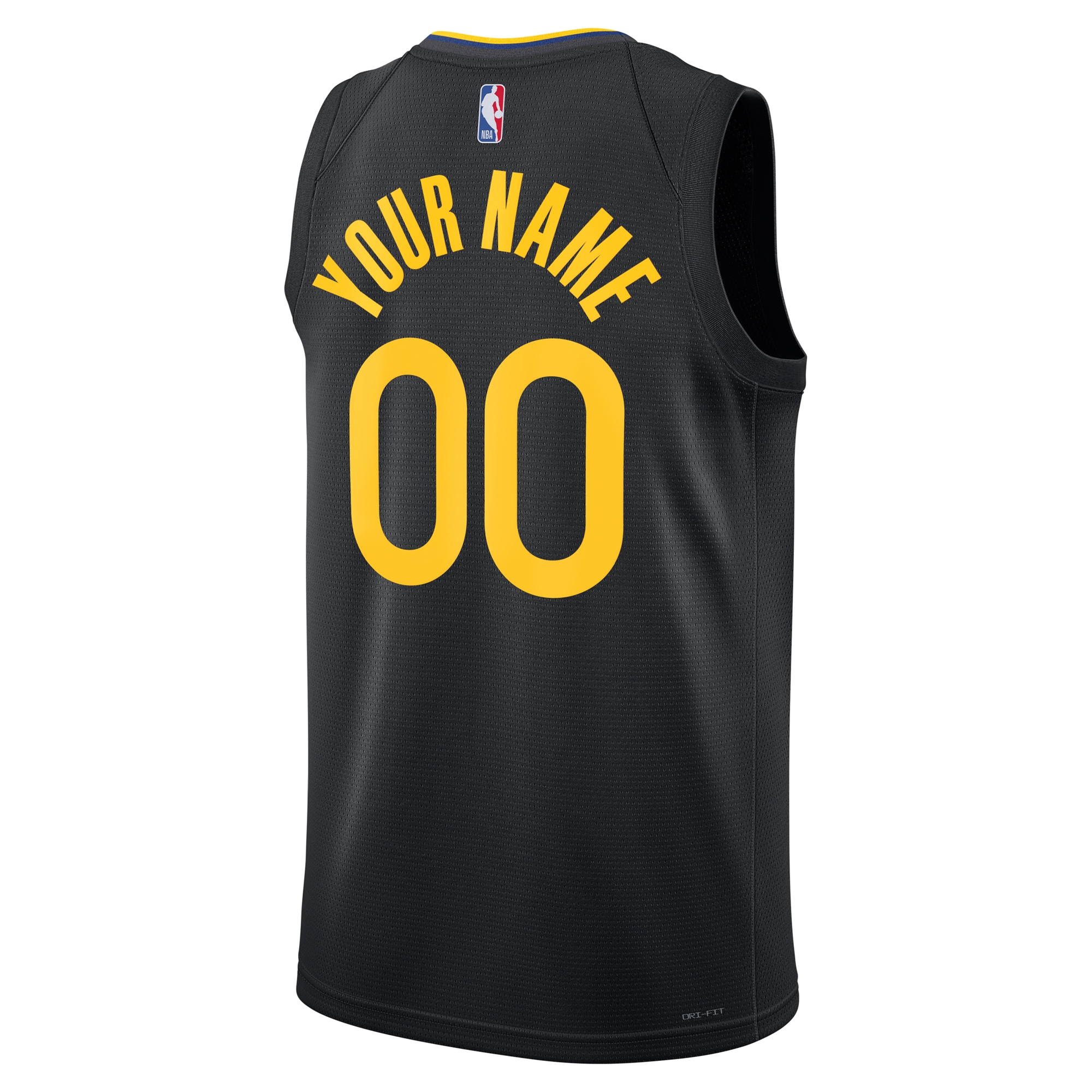 Golden State Warriors Jordan Brand Unisex 2024/25 Custom Swingman Jersey – Statement Edition – Black Clowdercats