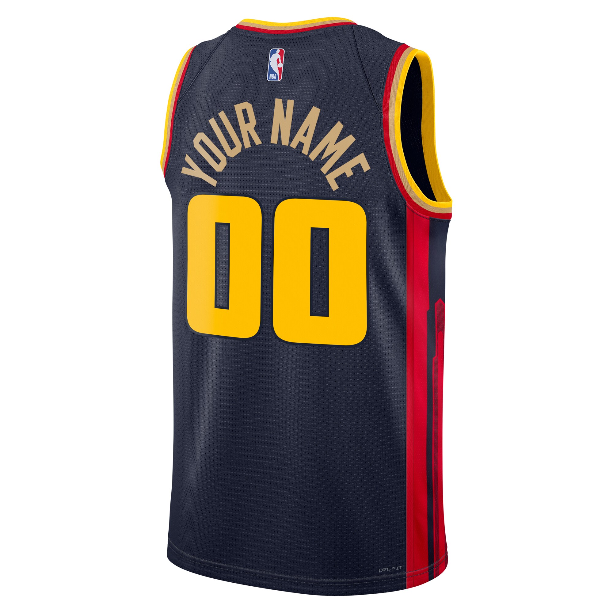 Golden State Warriors Nike Unisex 2024/25 Custom Swingman Jersey – City Edition – Navy Clowdercats