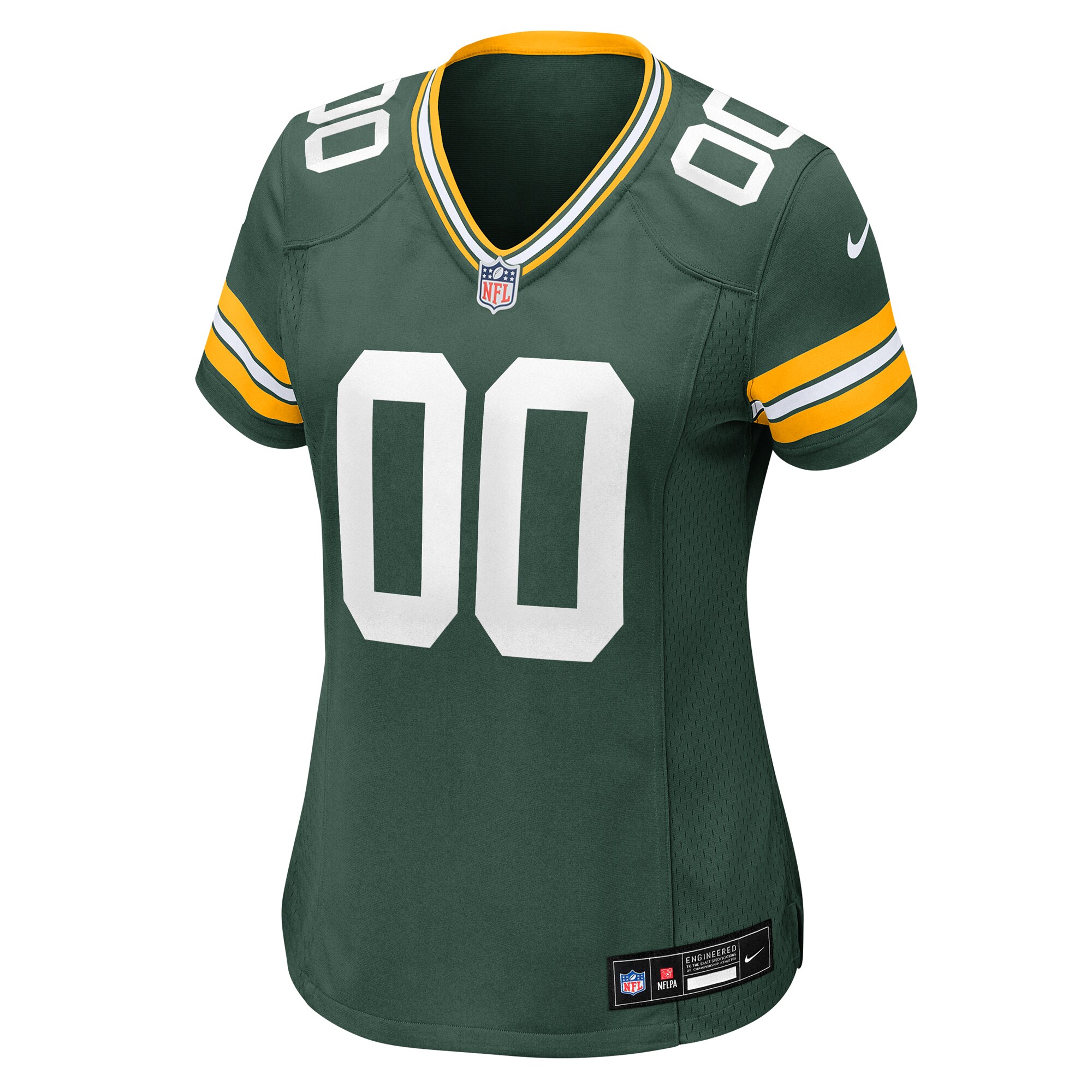 Green Bay Packers Nike Women’s Custom Game Jersey – Green Clowdercats