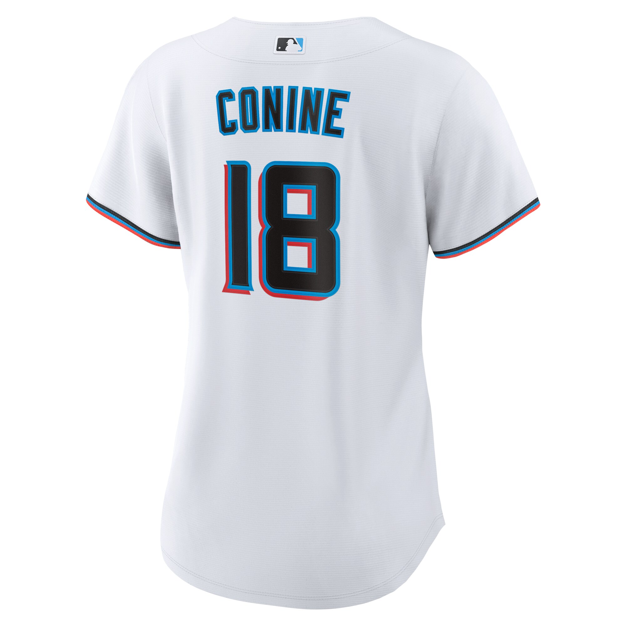 Griffin Conine Miami Marlins Nike Women’s Home Replica Jersey – White