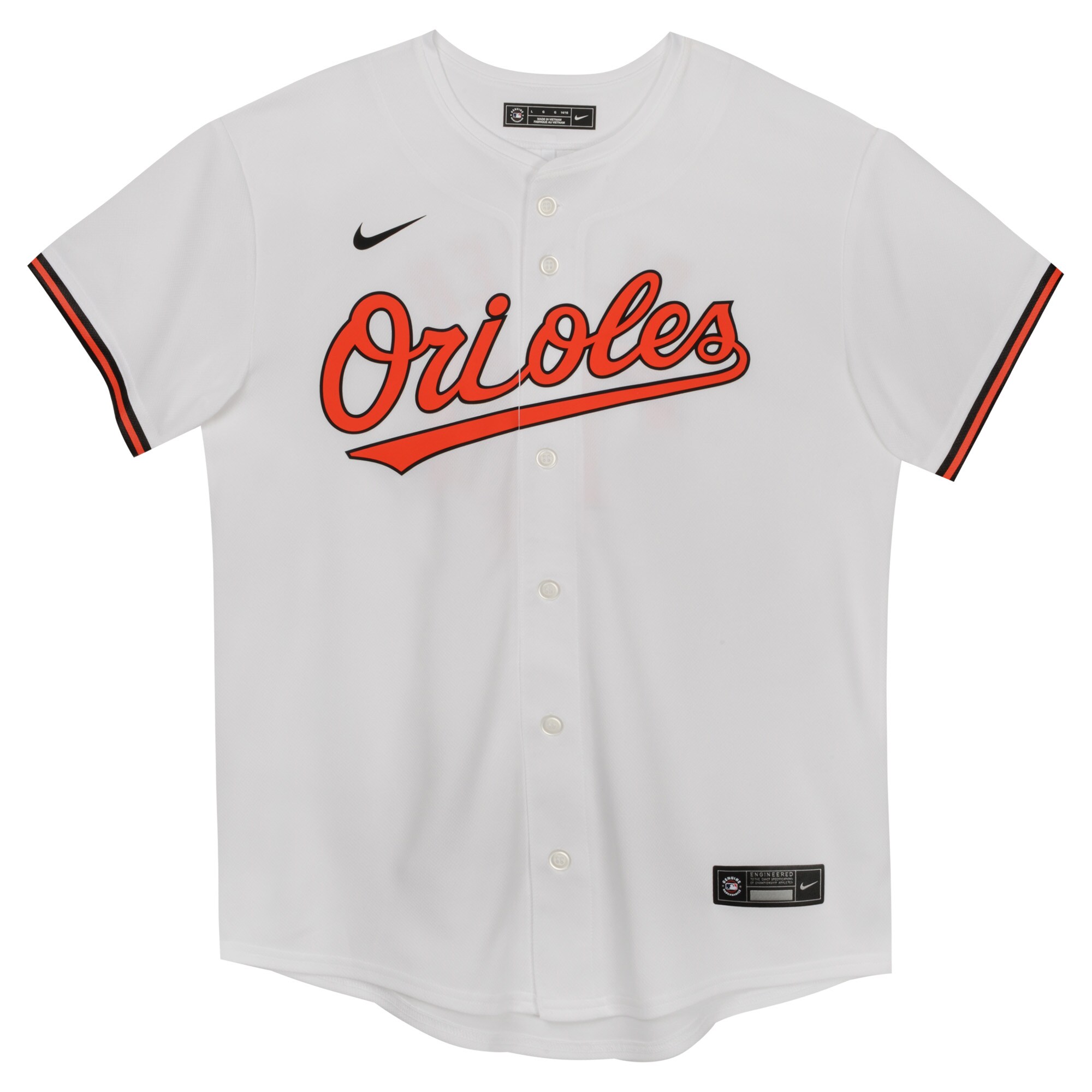 Gunnar Henderson Baltimore Orioles Nike Preschool Home Game Jersey – White