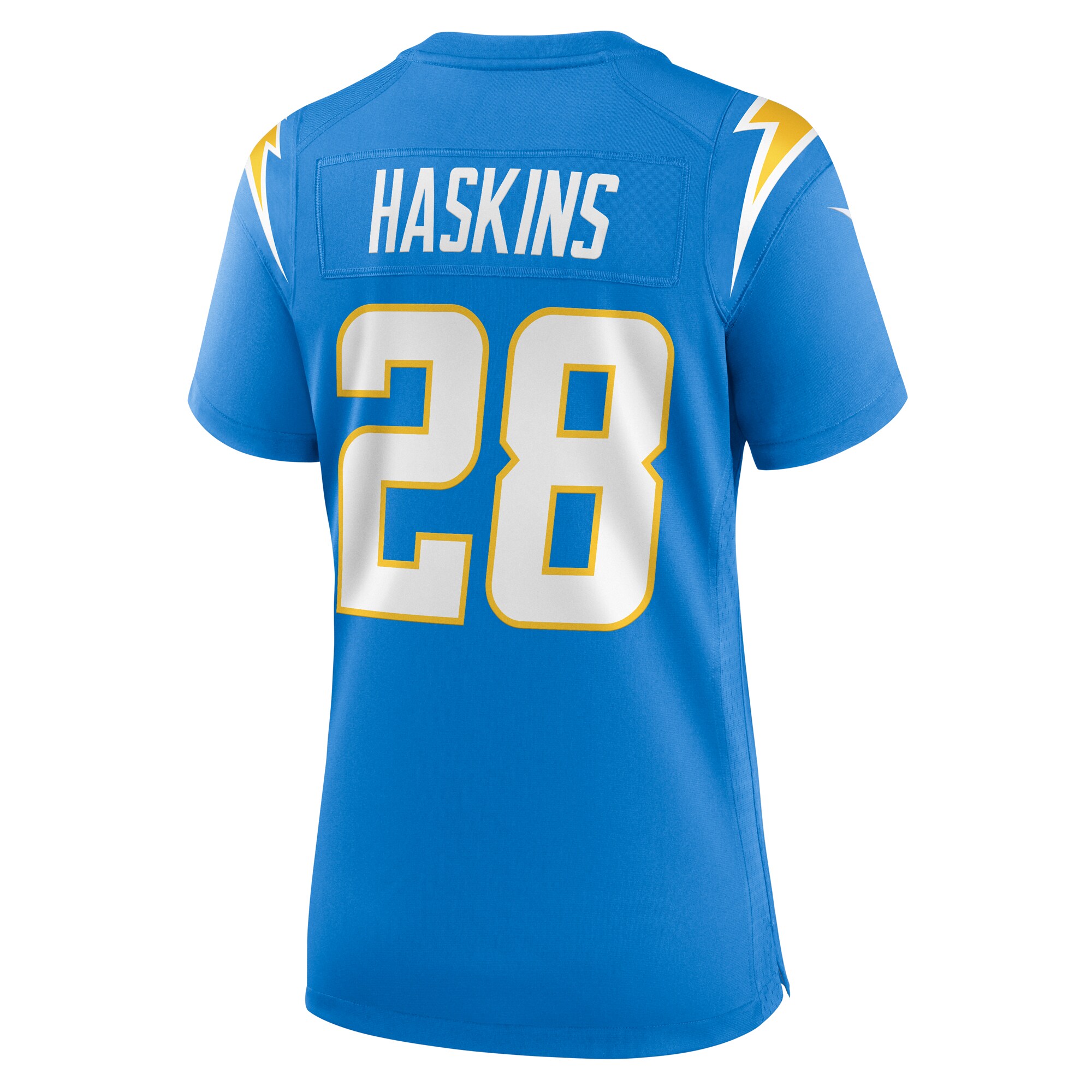 Hassan Haskins Los Angeles Chargers Nike Women’s Game Jersey – Powder Blue Clowdercats