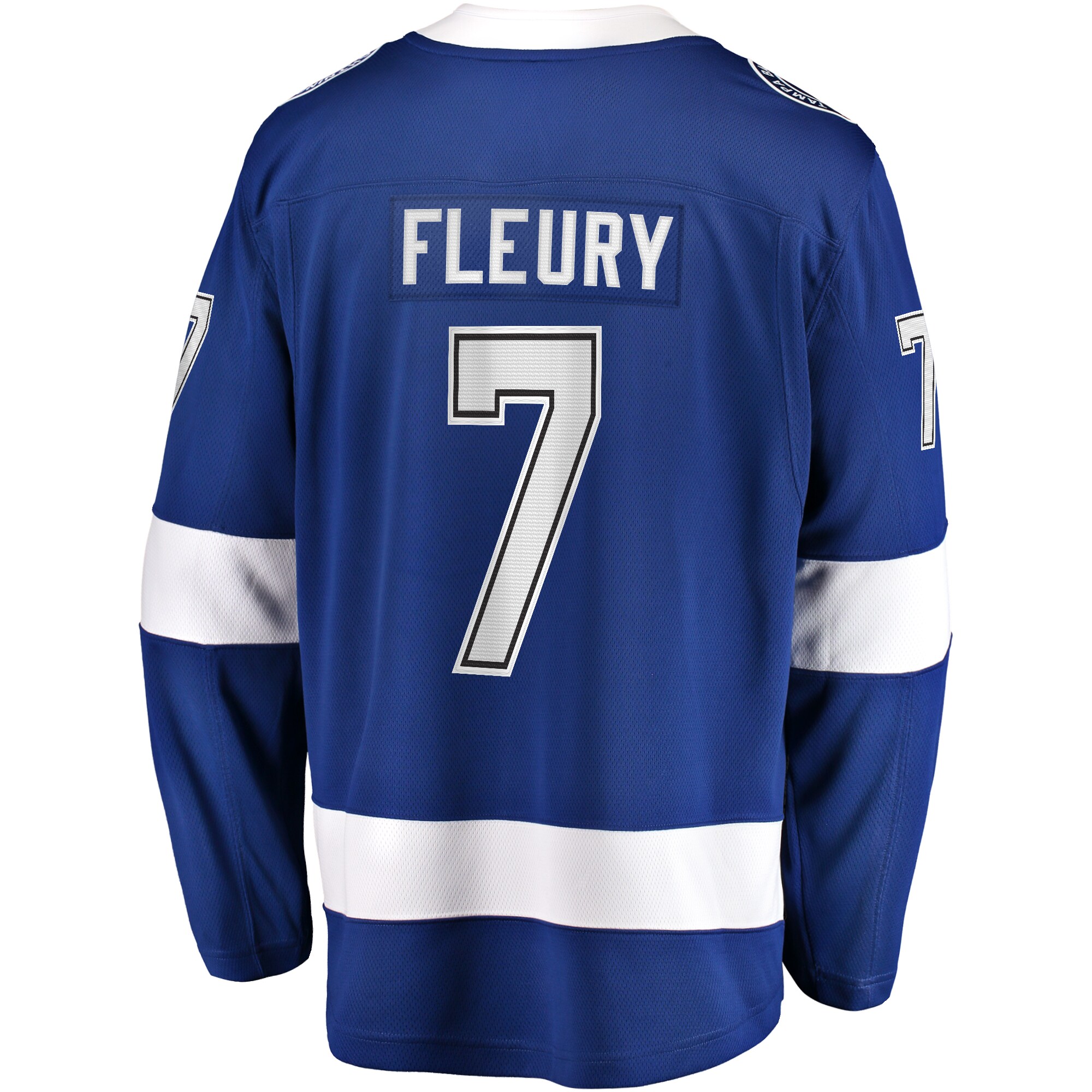 Haydn Fleury Tampa Bay Lightning Fanatics Home Premier Breakaway Player Jersey – Blue Clowdercats
