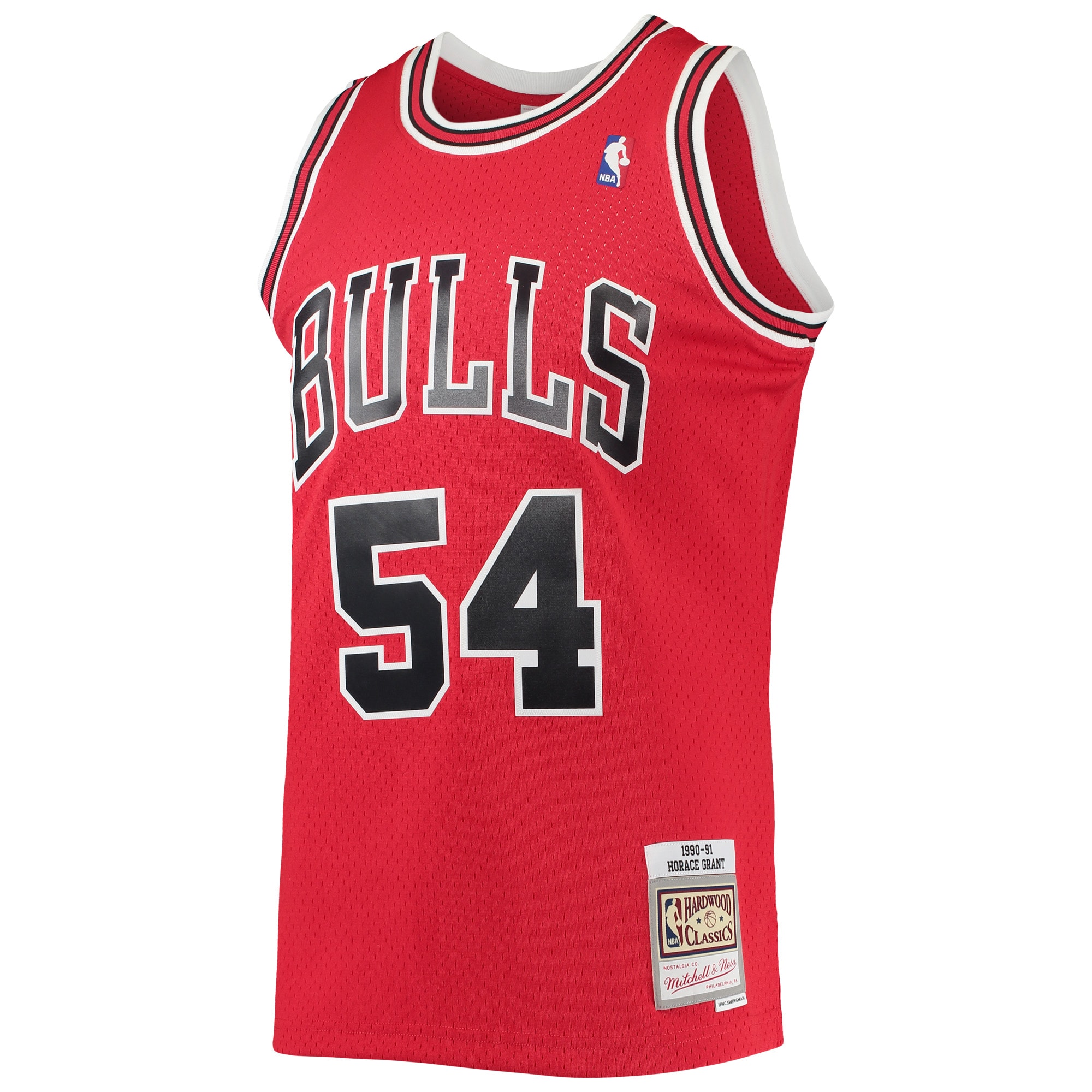 Horace Grant Chicago Bulls Mitchell & Ness 1990/91 Throwback Dark Swingman Jersey – Red Clowdercats