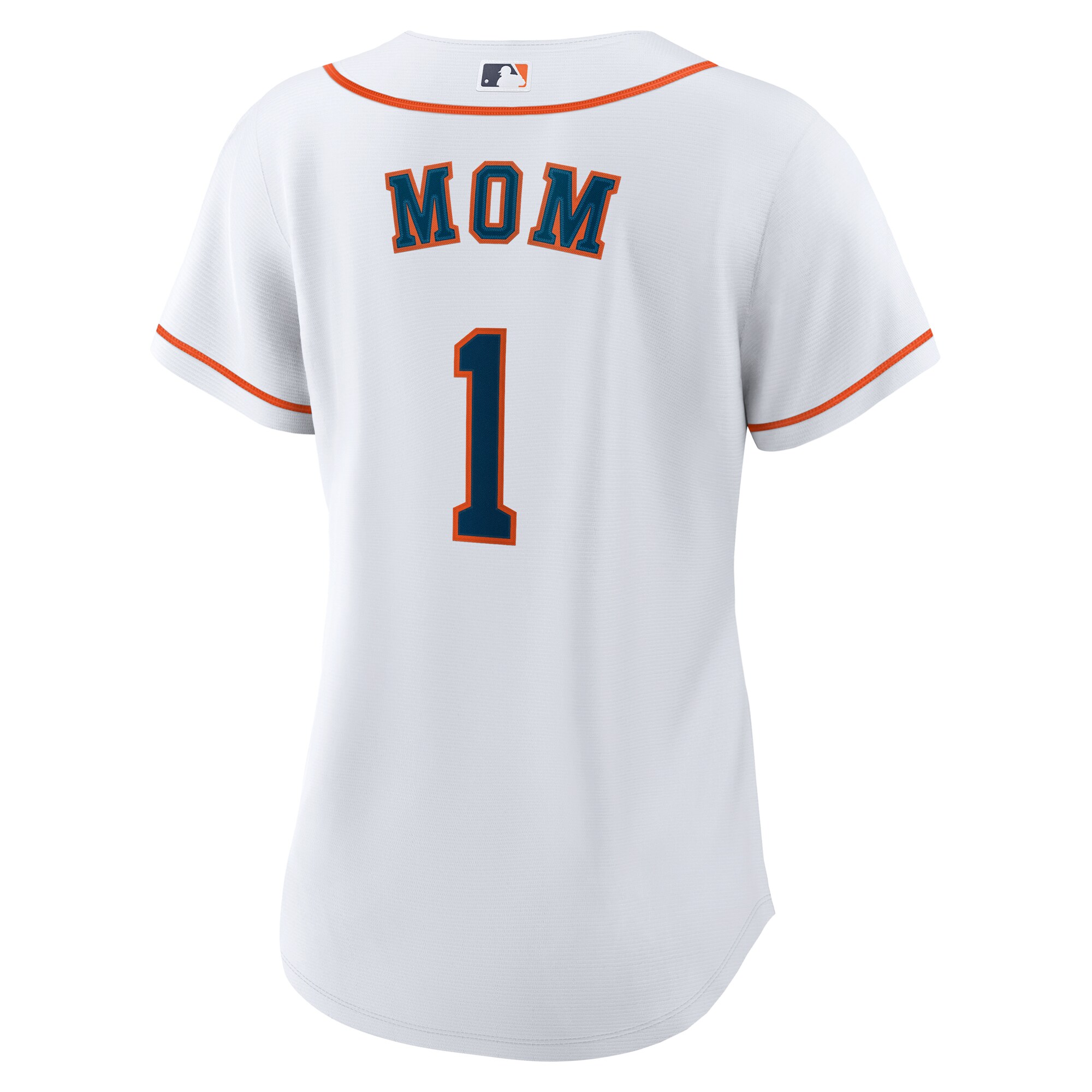 Houston Astros Nike Women’s #1 Mom Home Replica Jersey – White