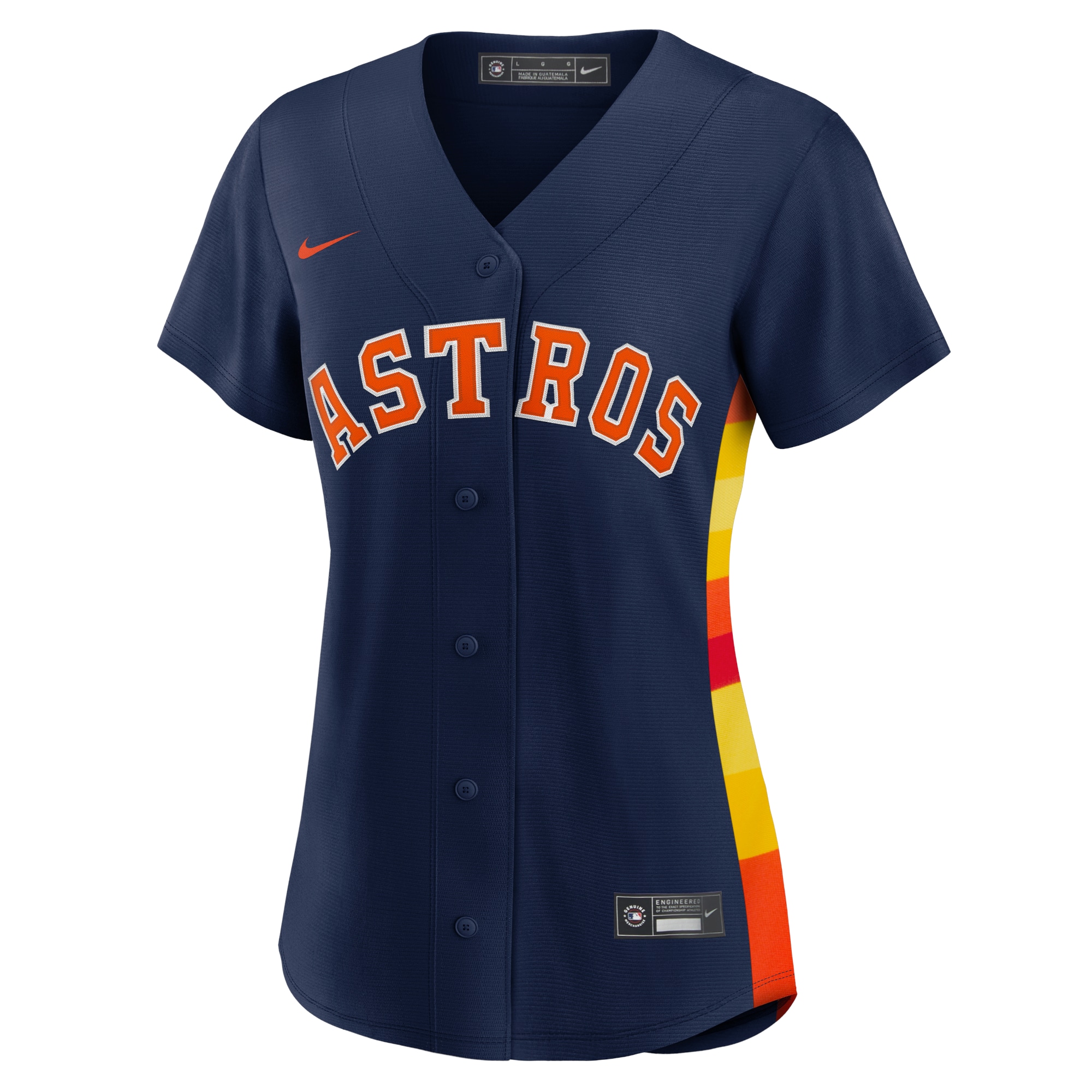 Houston Astros Nike Women’s Alternate Replica Team Jersey – Navy