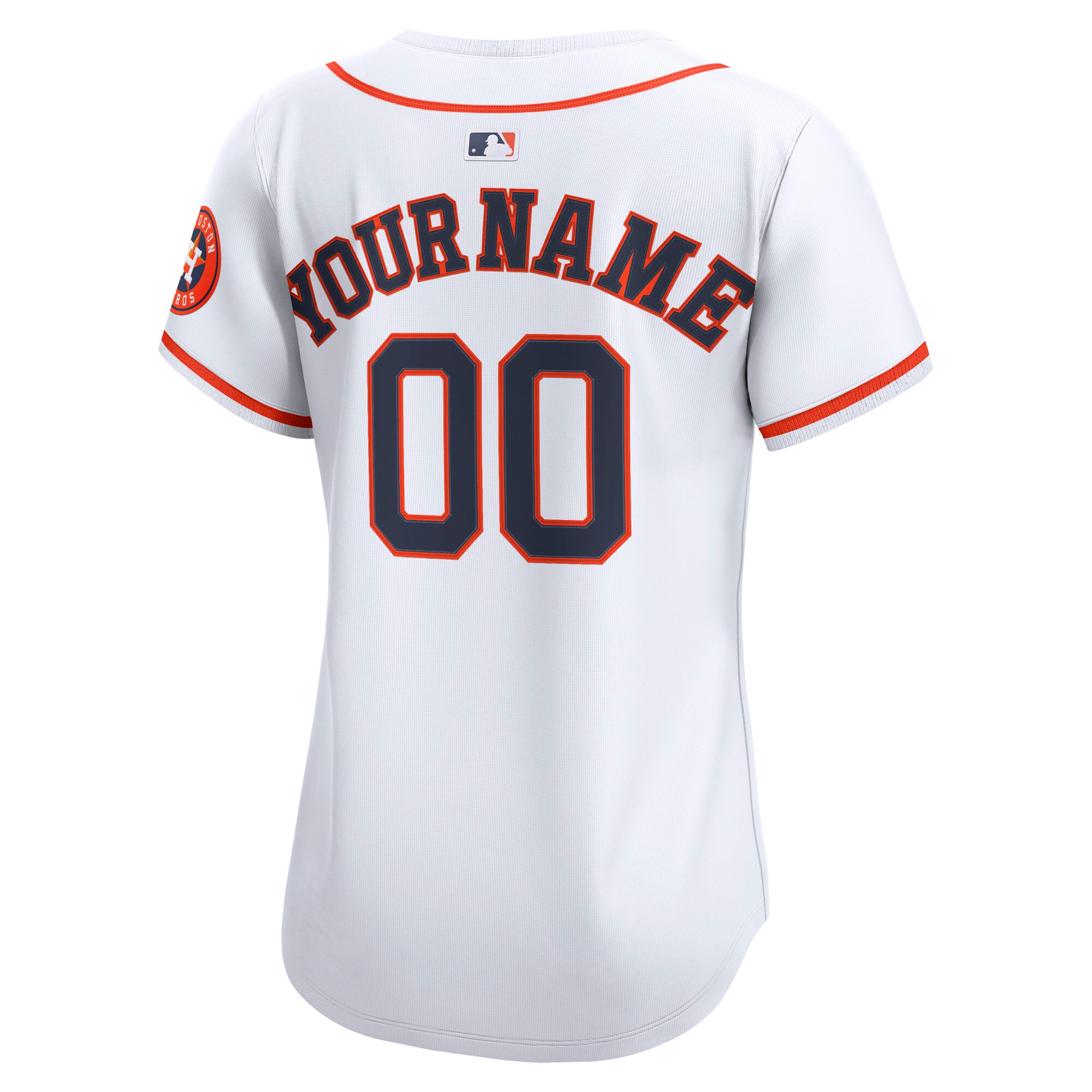 Houston Astros Nike Women’s Home Limited Custom Jersey – White