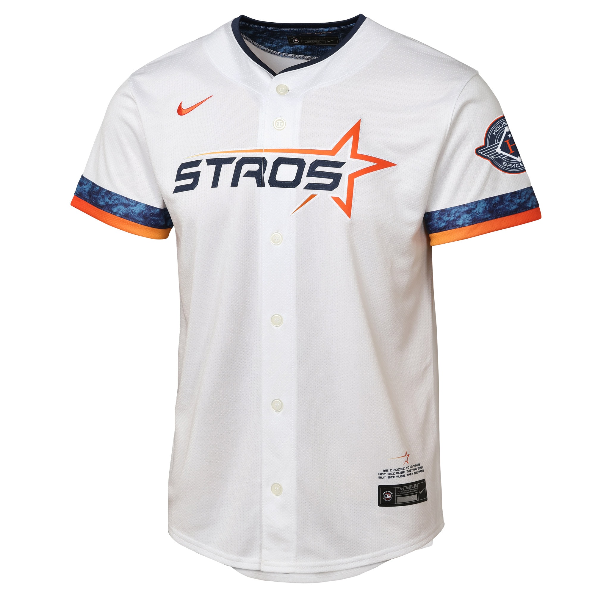 Houston Astros Nike Youth 2025 City Connect Limited Jersey – White