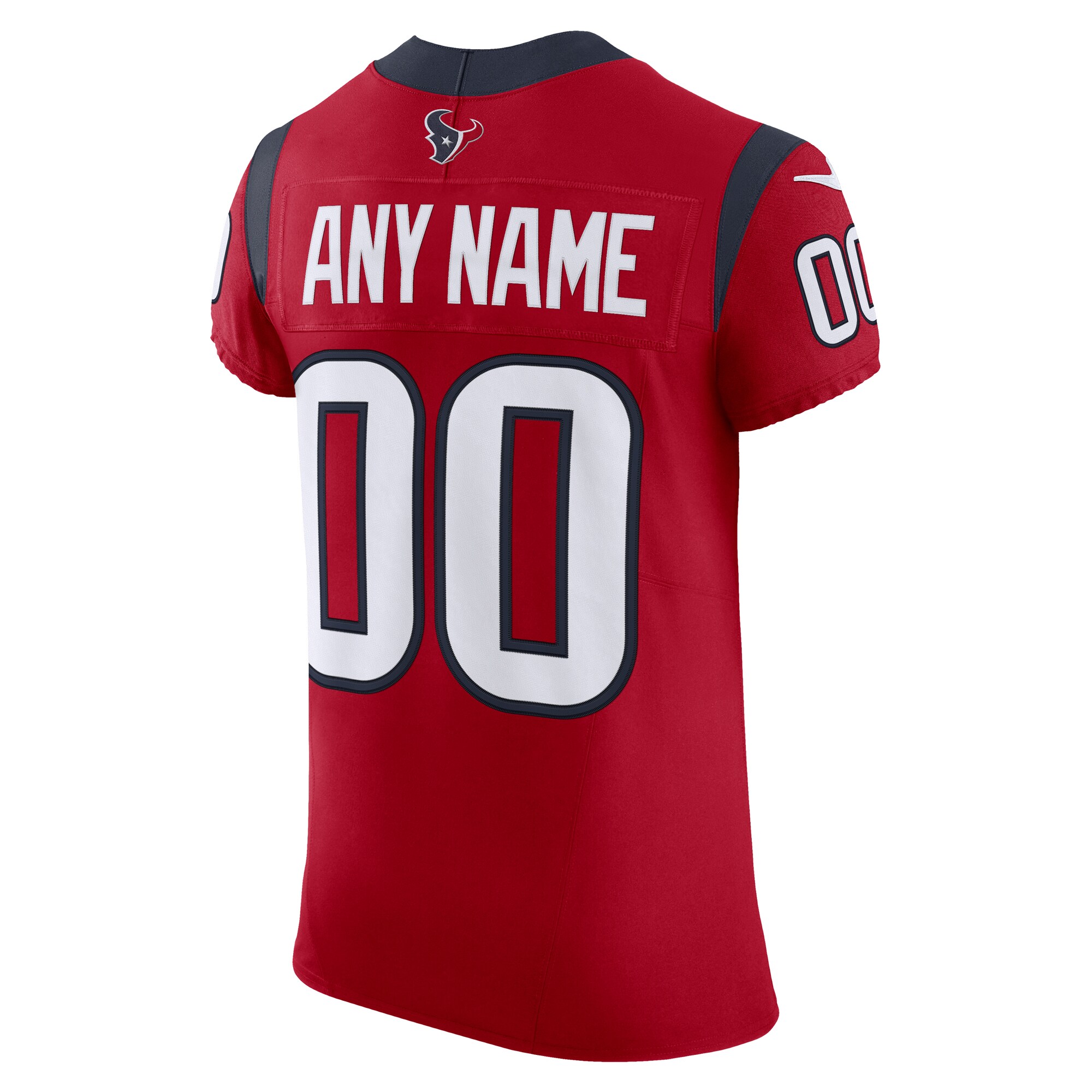 Houston Texans Nike Alternate Vapor F.U.S.E. Elite Custom Jersey – Red Clowdercats