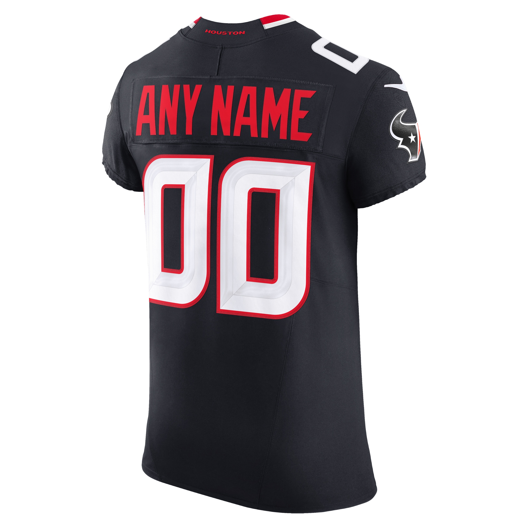 Houston Texans Nike Team Vapor F.U.S.E. Elite Custom Jersey – Navy Clowdercats