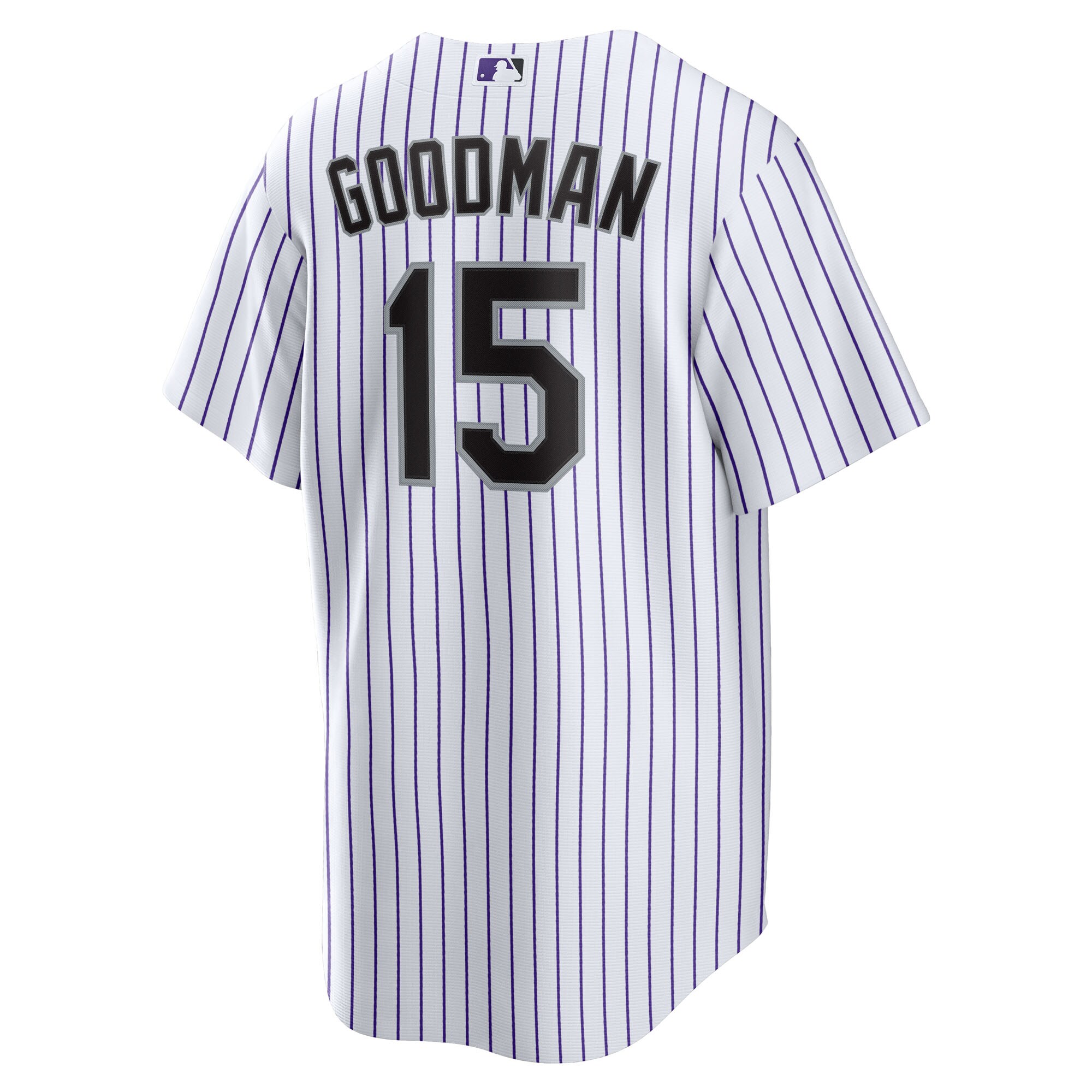 Hunter Goodman Colorado Rockies Nike Youth Home Replica Jersey – White
