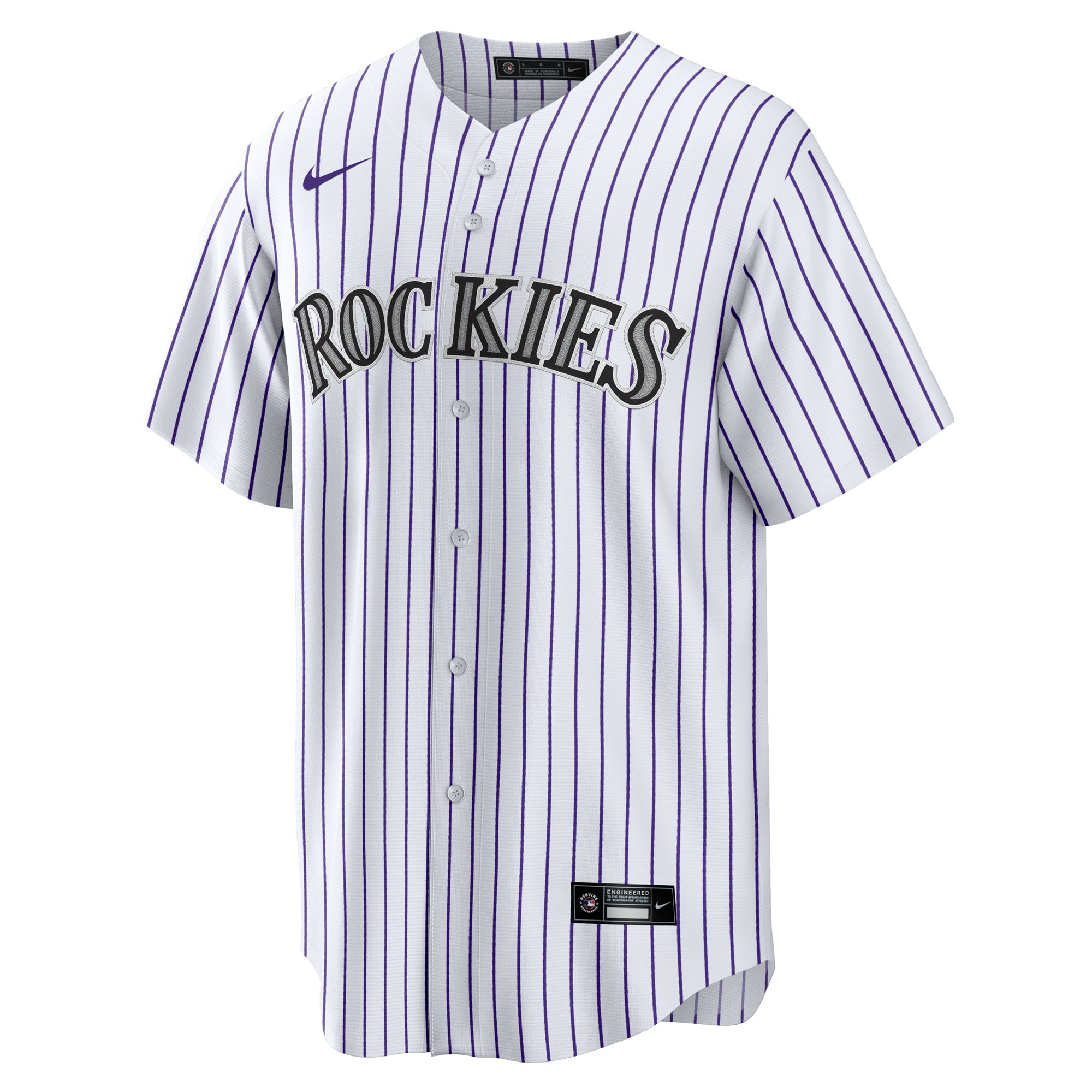 Hunter Goodman Colorado Rockies Nike Youth Home Replica Jersey – White