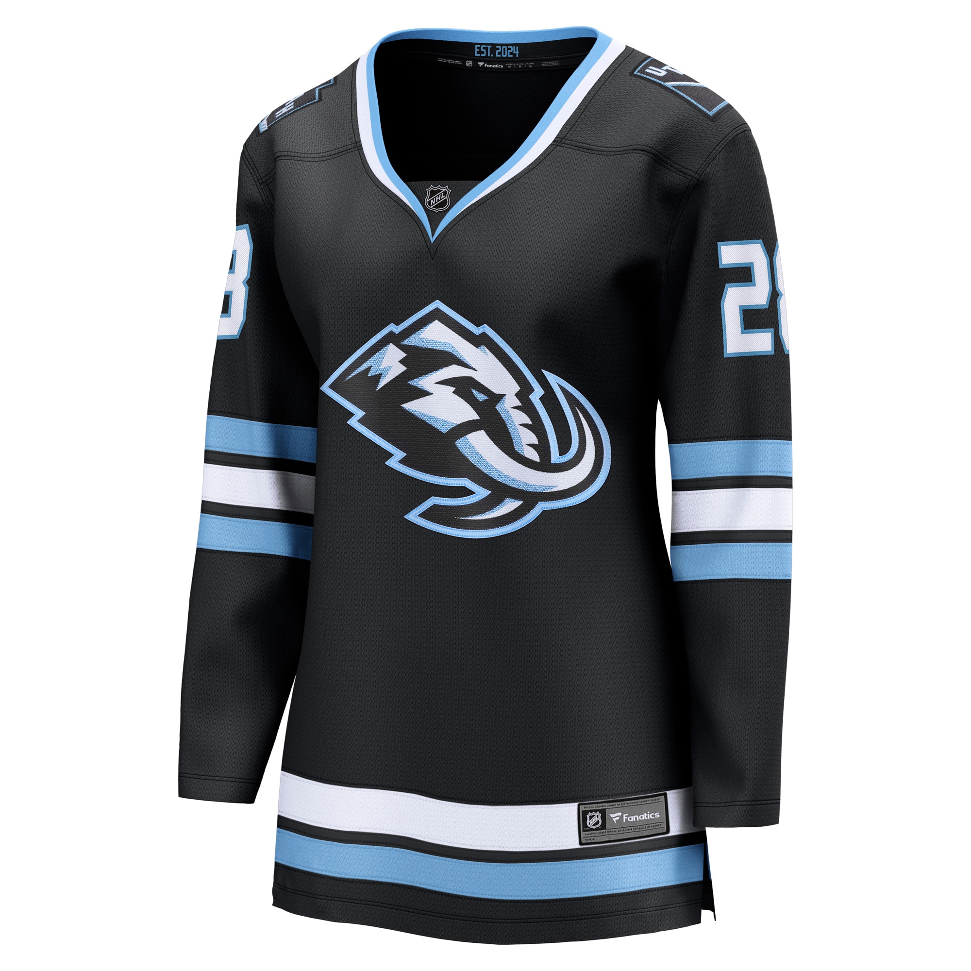Ian Cole Utah Mammoth Fanatics Women’s Home Breakaway Player Jersey – Black Clowdercats