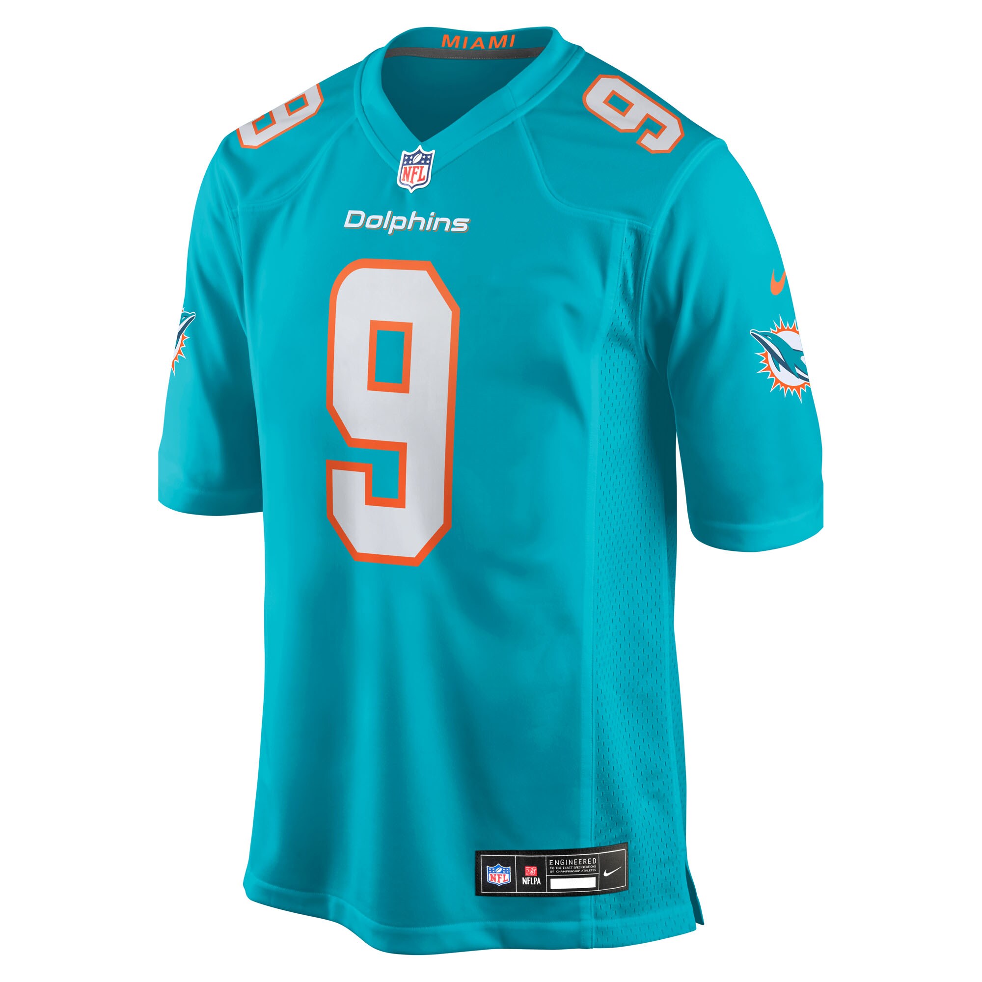 Ifeatu Melifonwu Miami Dolphins Nike Team Game Jersey – Aqua Clowdercats