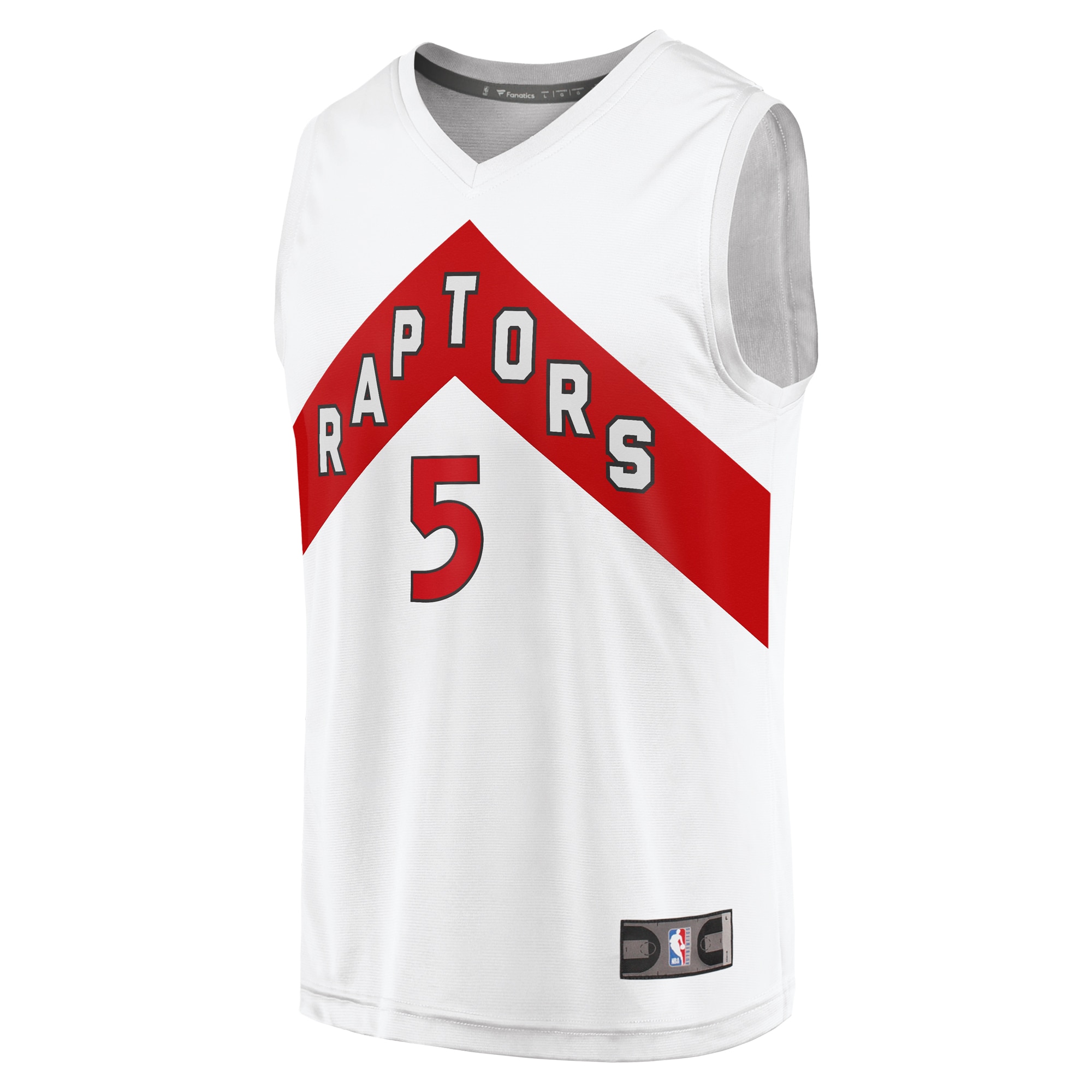 Immanuel Quickley Toronto Raptors Fanatics Youth Fast Break Player Jersey – Association Edition – White Clowdercats