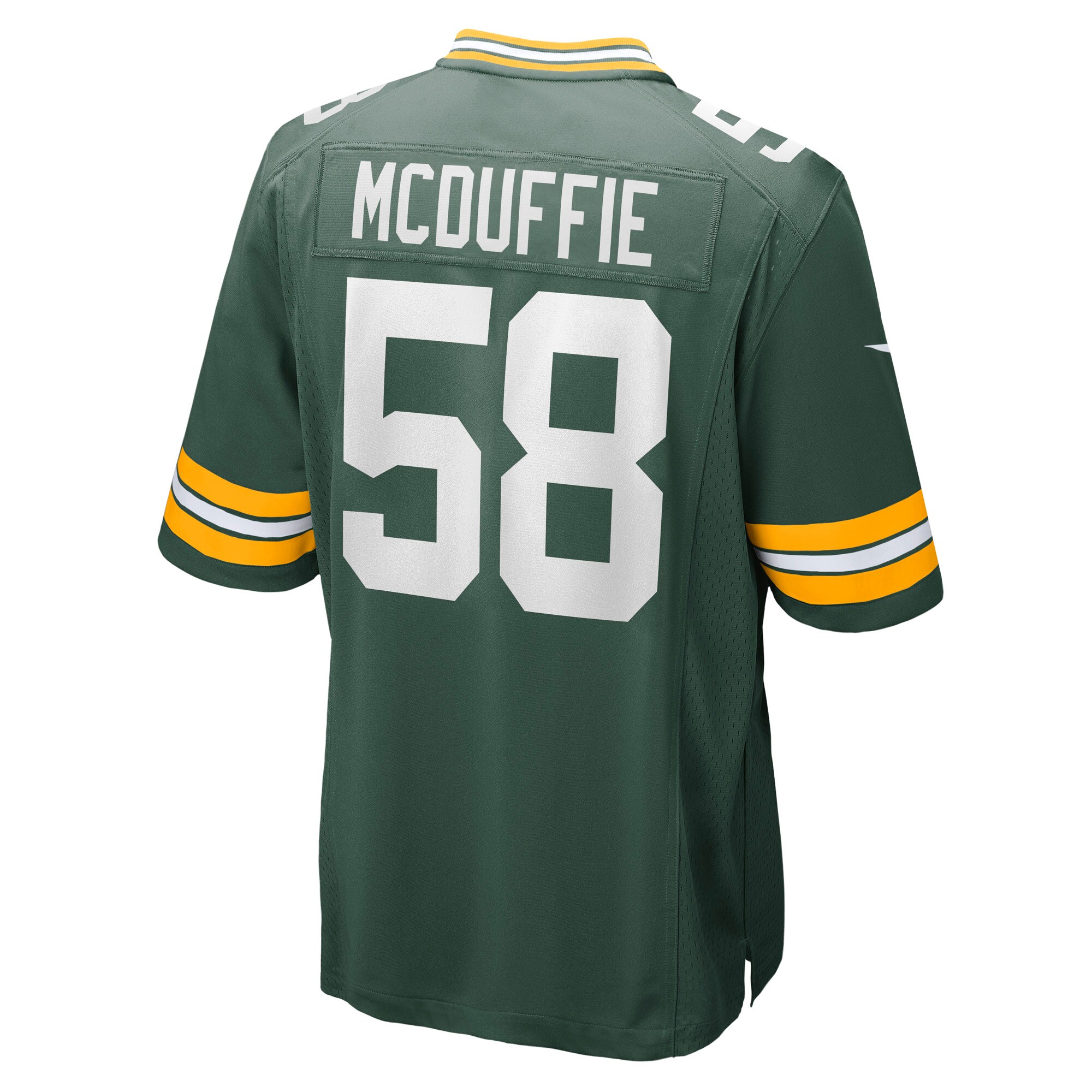 Isaiah McDuffie Green Bay Packers Nike Game Jersey – Green Clowdercats