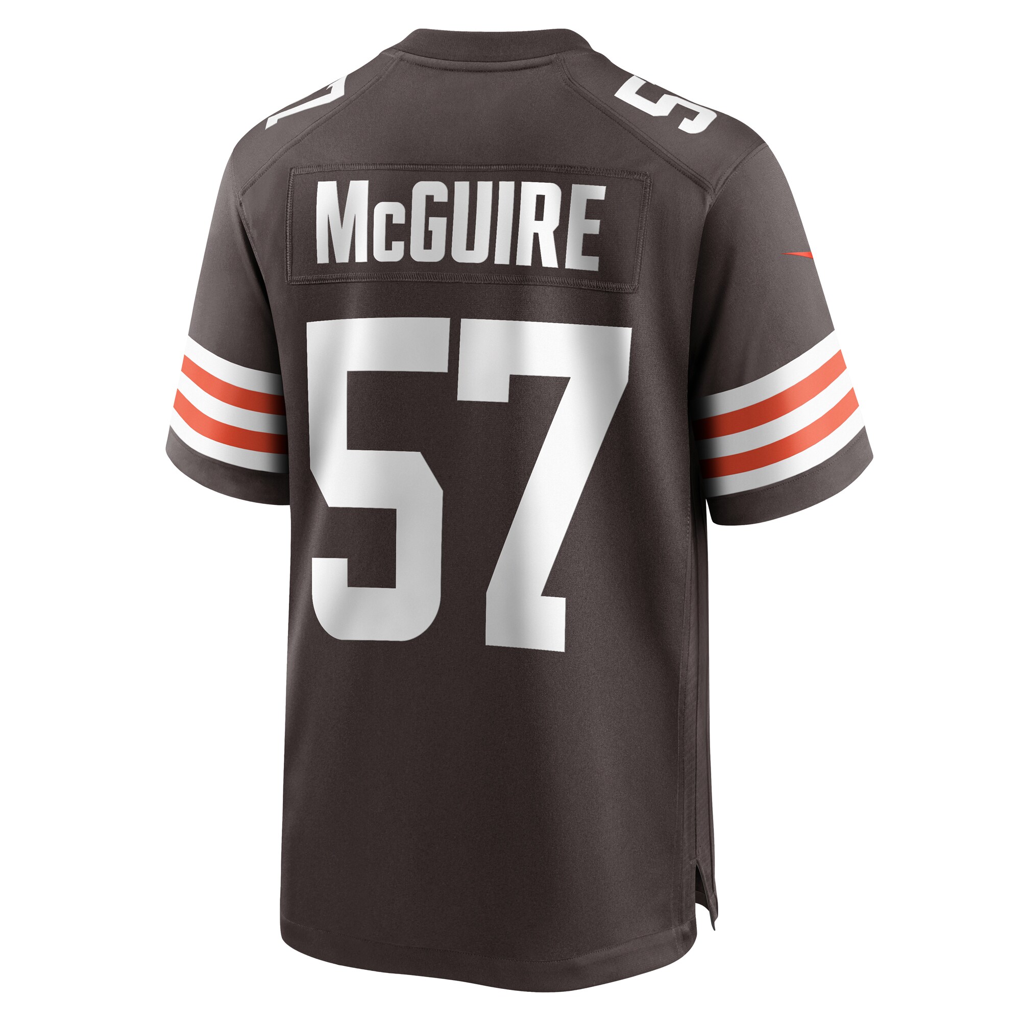 Isaiah McGuire Cleveland Browns Nike Team Game Jersey – Brown Clowdercats
