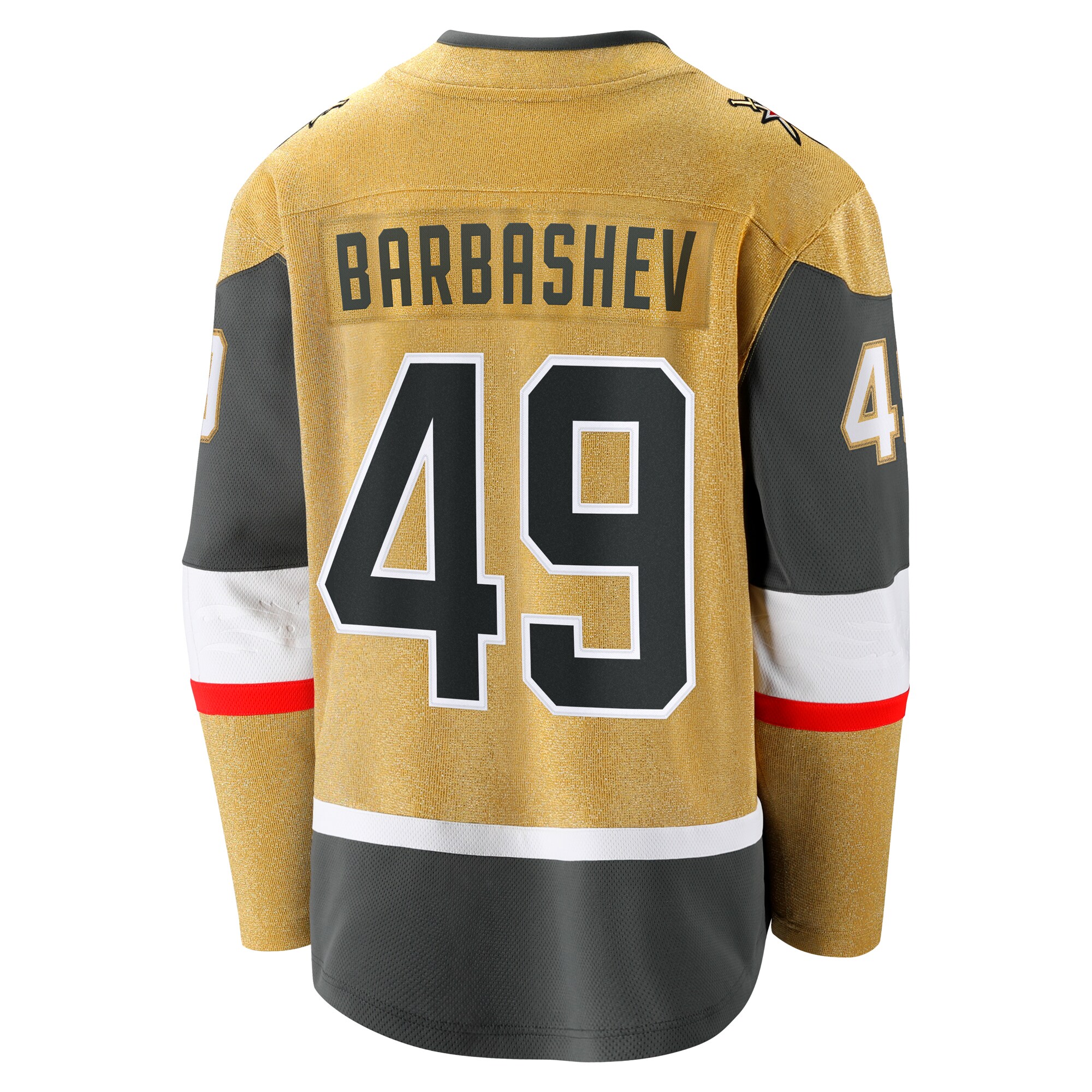 Ivan Barbashev Vegas Golden Knights Fanatics Home Breakaway Jersey – Gold Clowdercats